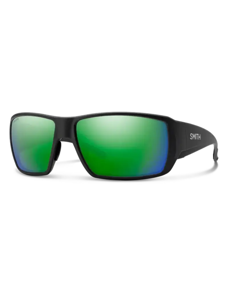 Smith Optics Smith Guides Choice XL Matte Black / CP Glass Polarized Green Mirror