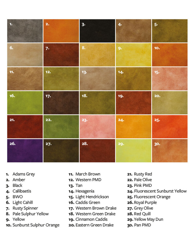 Fullingmill Tactical Dry Fly Dub