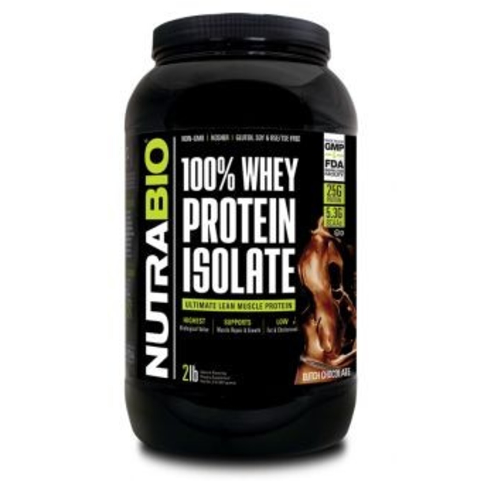 Nutrabio 100% Whey Protein Isolate