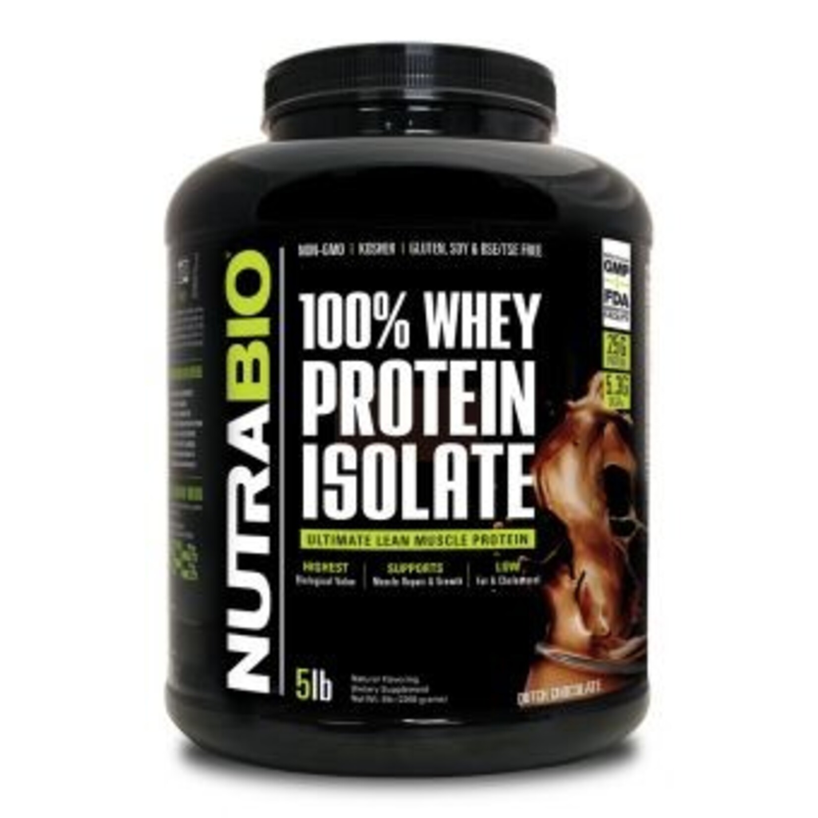 Nutrabio 100% Whey Protein Isolate