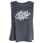 Philly Gainz Women’s Racerback Cropped Tank (Traditional Logo)