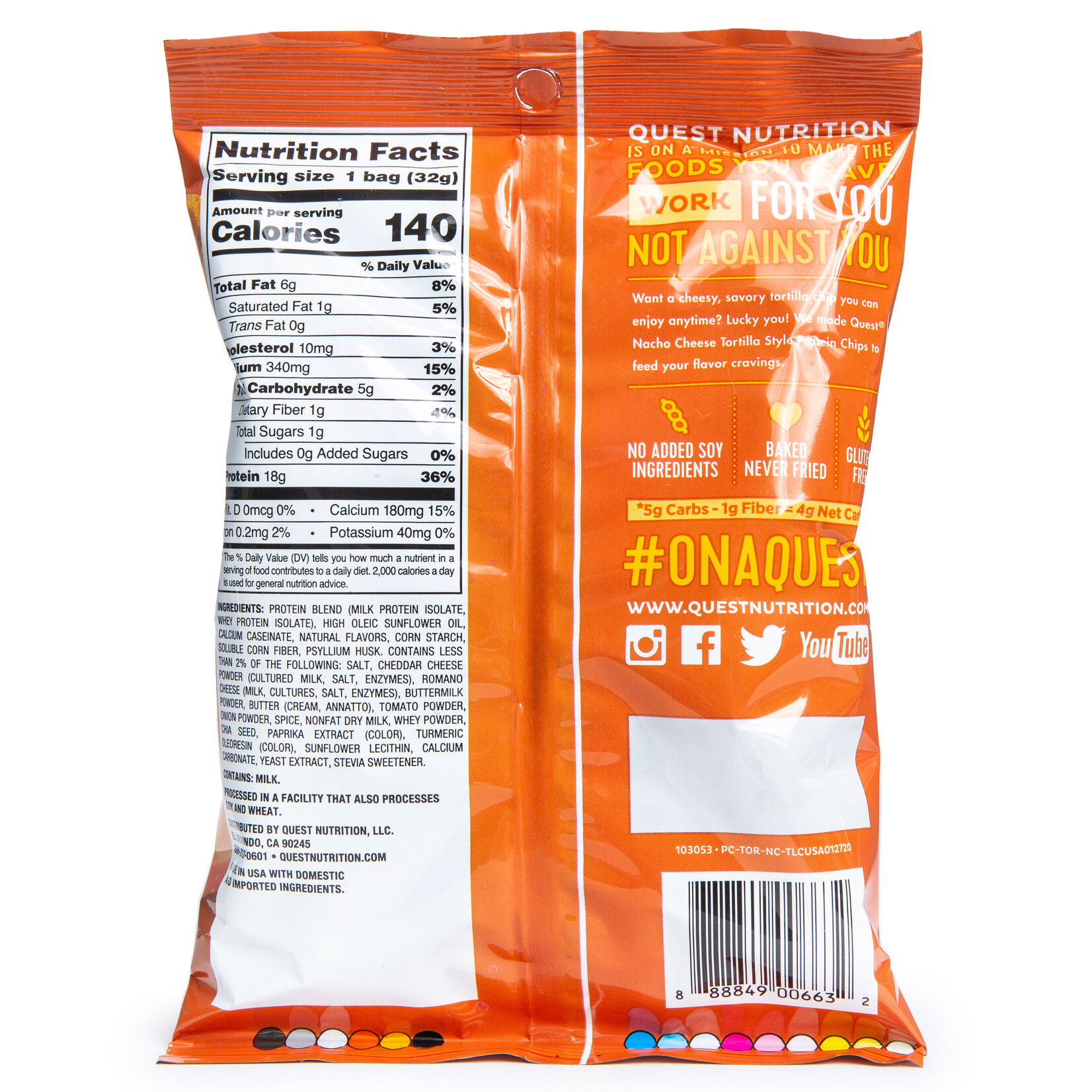 Quest Nutrition Tortilla Style Protein Chips