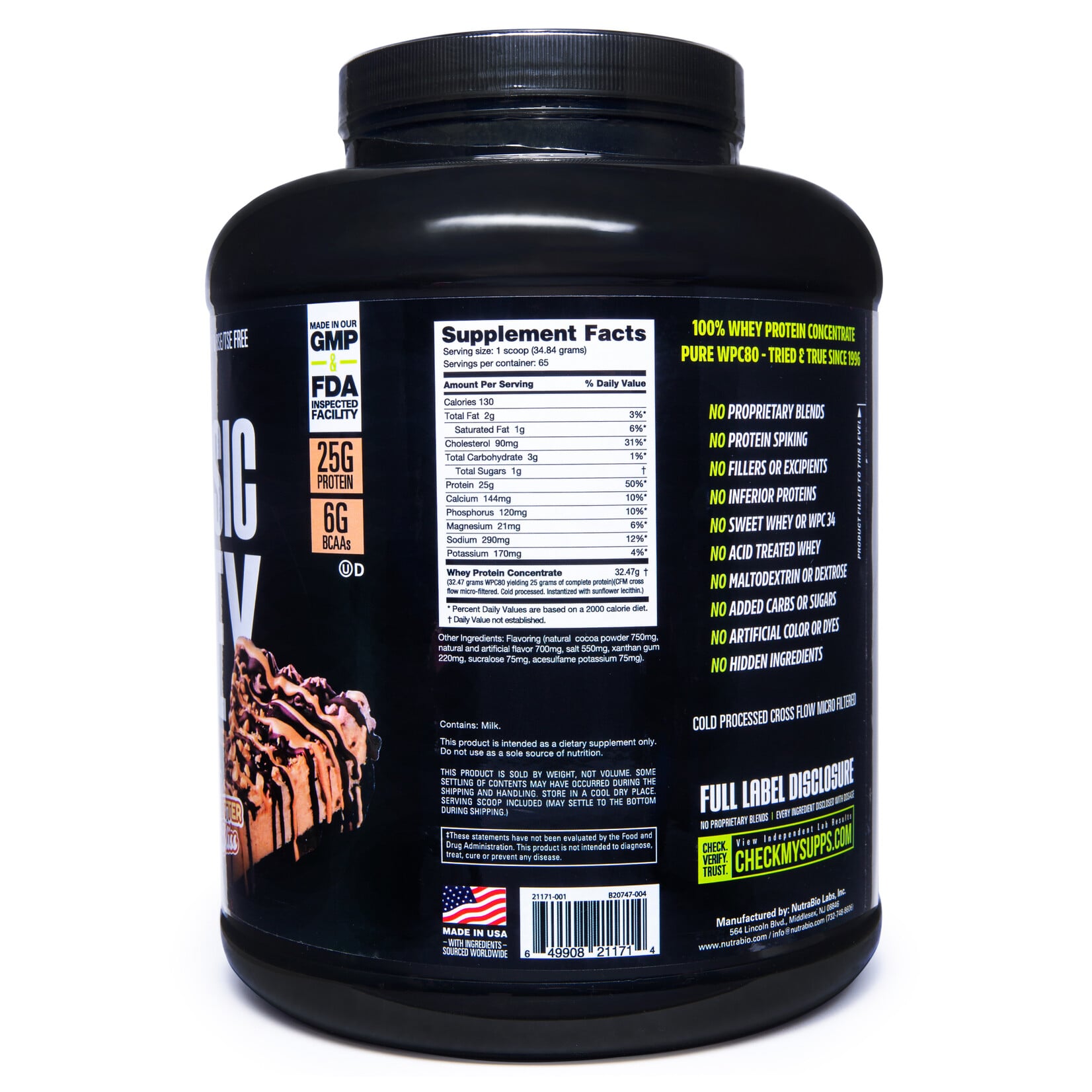 Nutrabio Nutrabio Classic Whey
