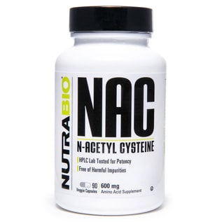 Nutrabio NAC - N-Acetyl Cysteine 600mg