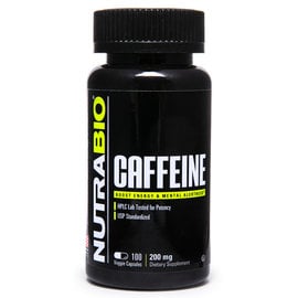 Nutrabio Caffeine 200mg