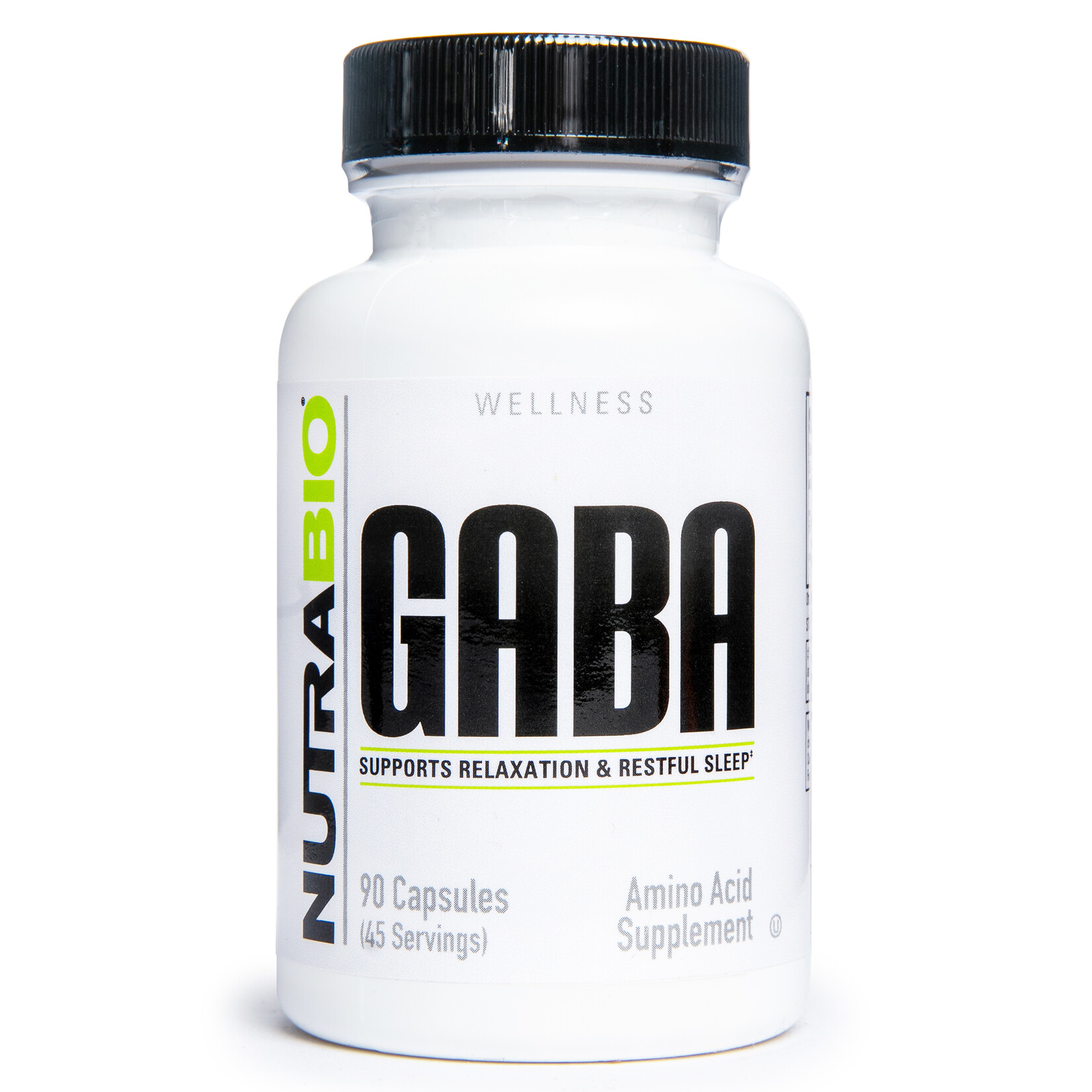 NutraBIO GABA (500mg)