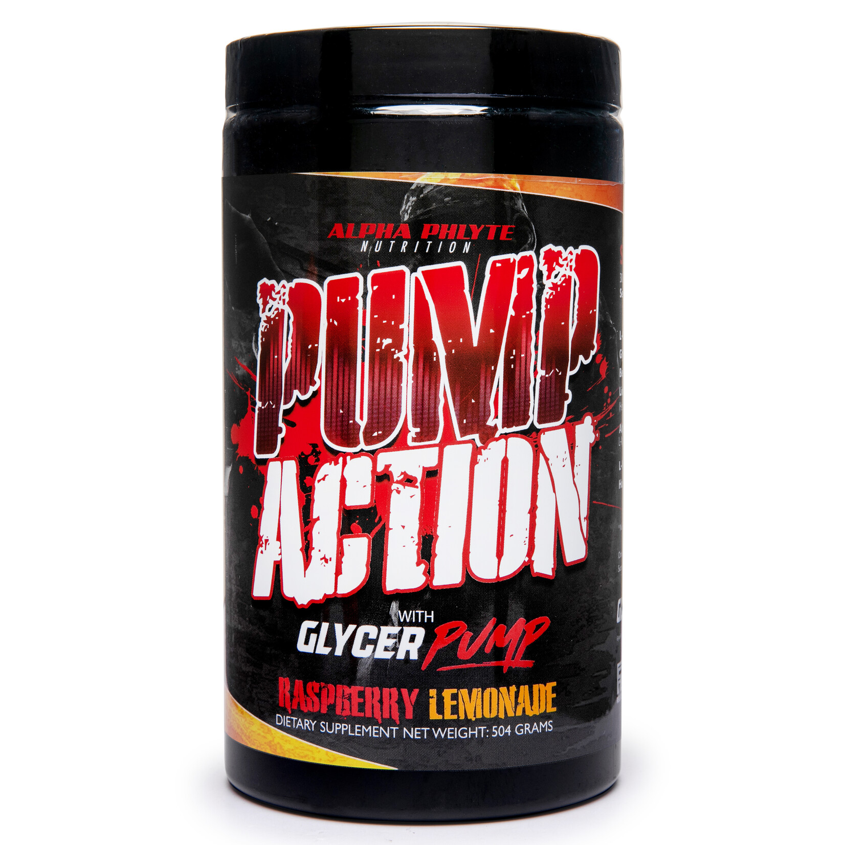 Alpha Phlyte Nutrition PUMP ACTION - Non Stim Pre-Workout