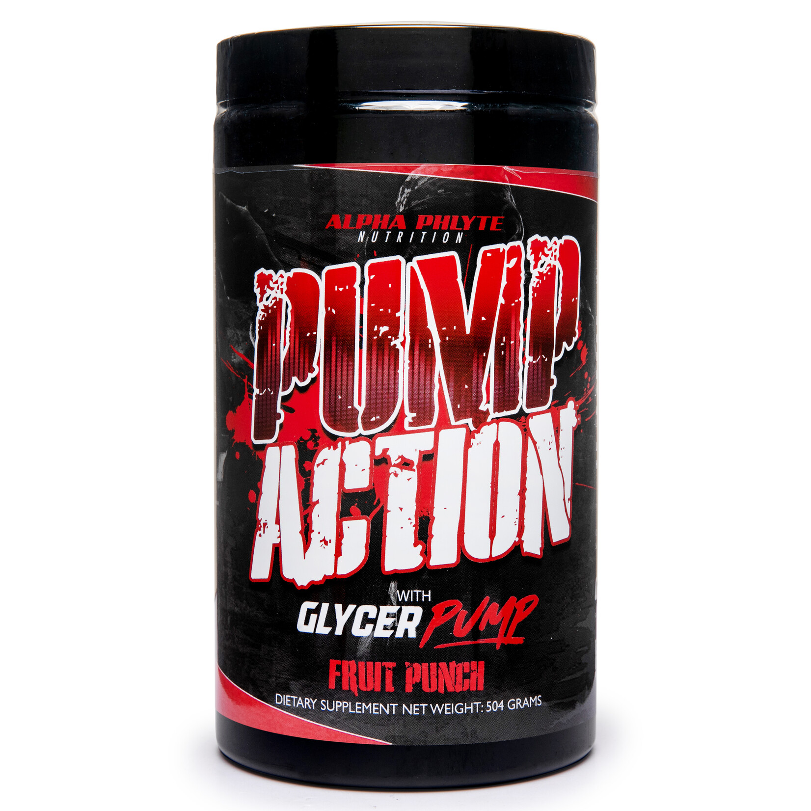 Alpha Phlyte Nutrition PUMP ACTION - Non Stim Pre-Workout