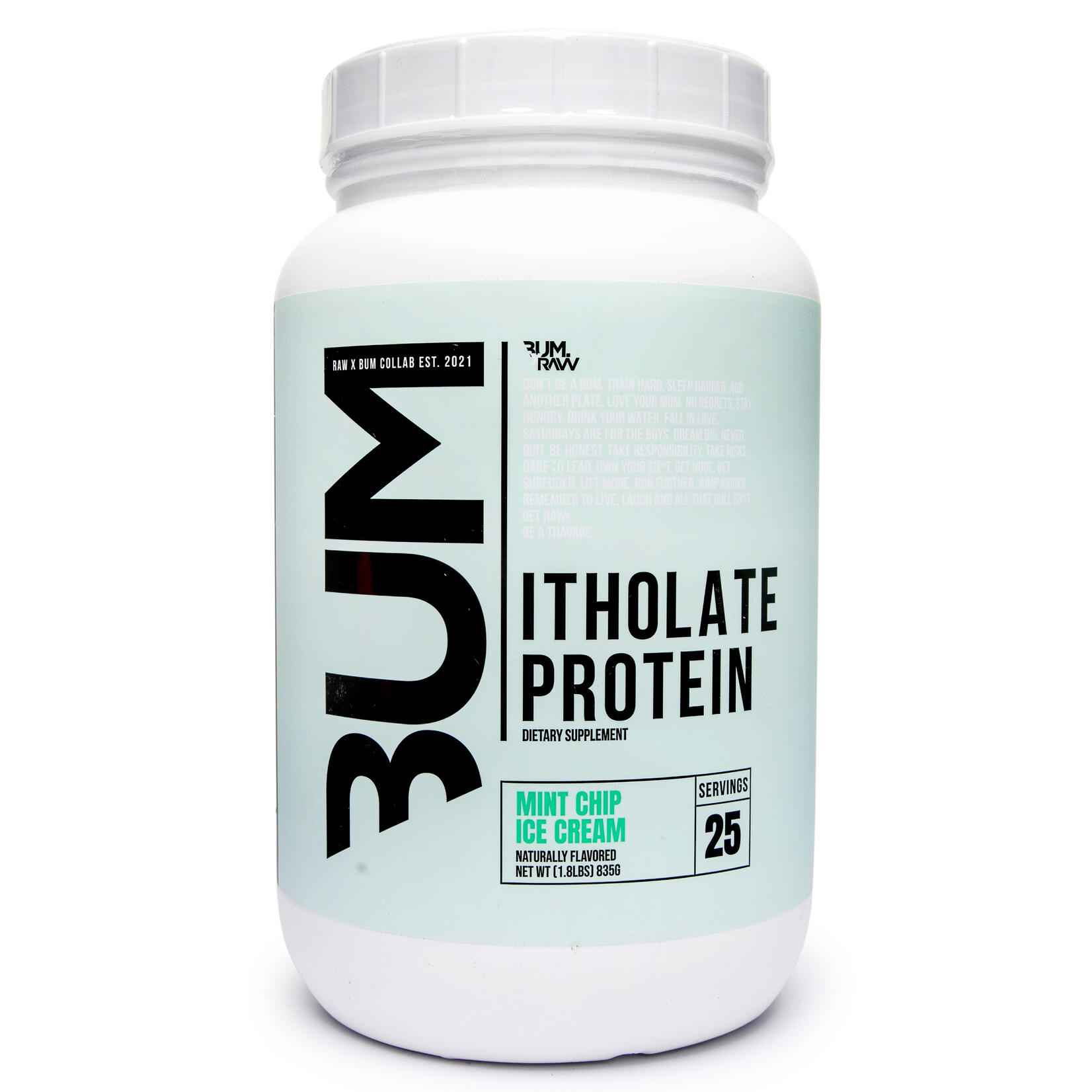 RAW CBUM Itholate Protein