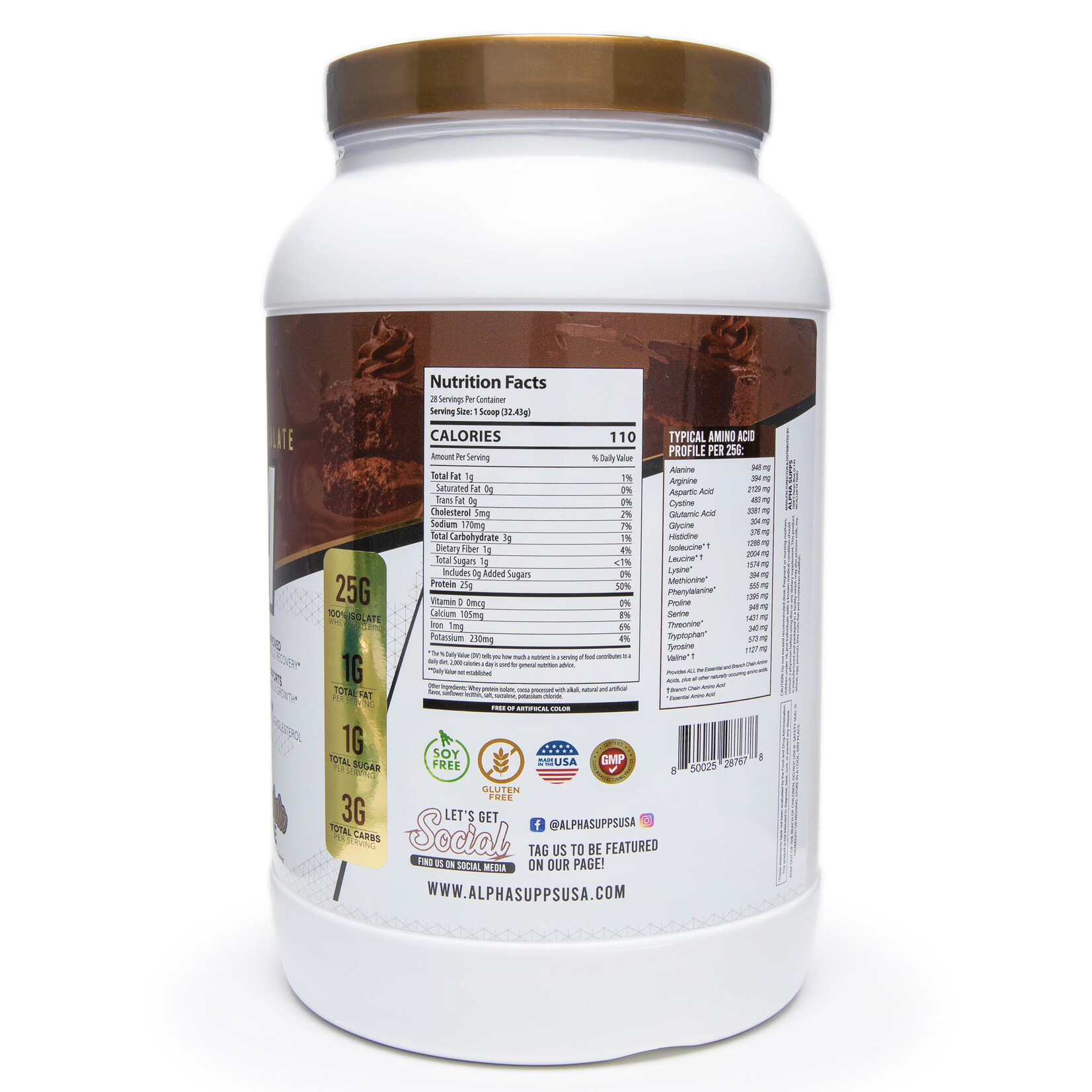 Alpha Supps Alpha ISO