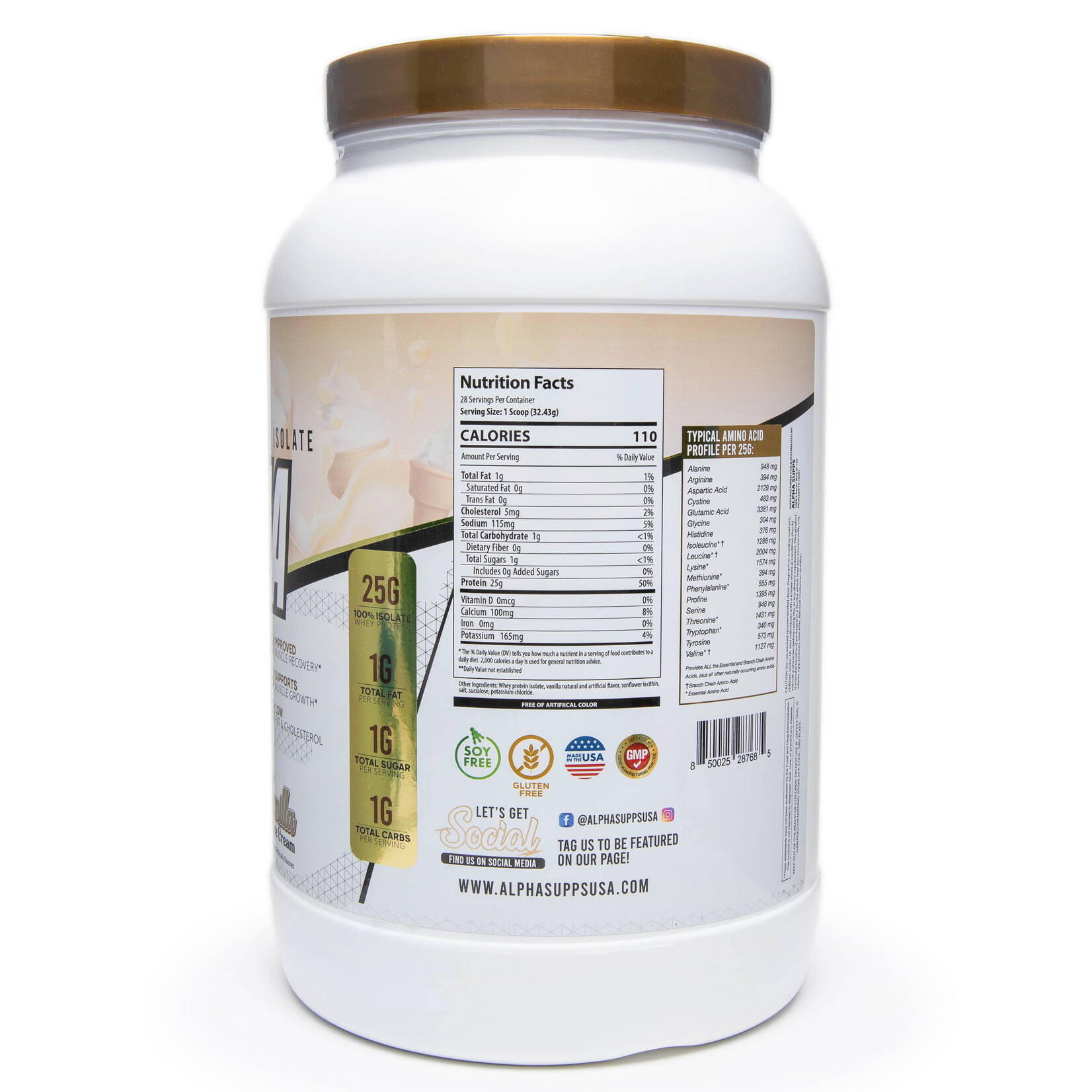 Alpha Supps Alpha ISO