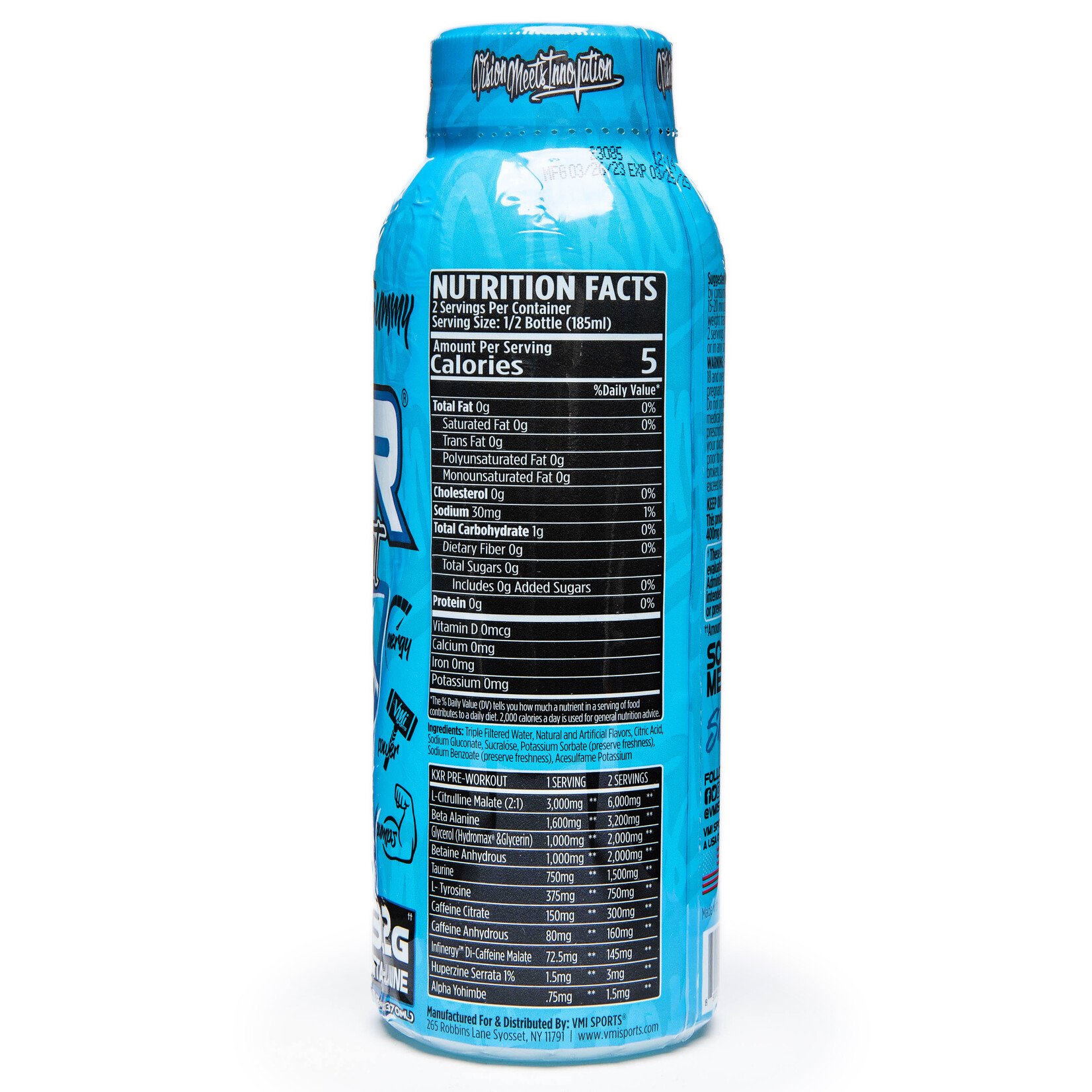 KXR Ready To Drink Preworkout Philly Gainz Gainz Philly