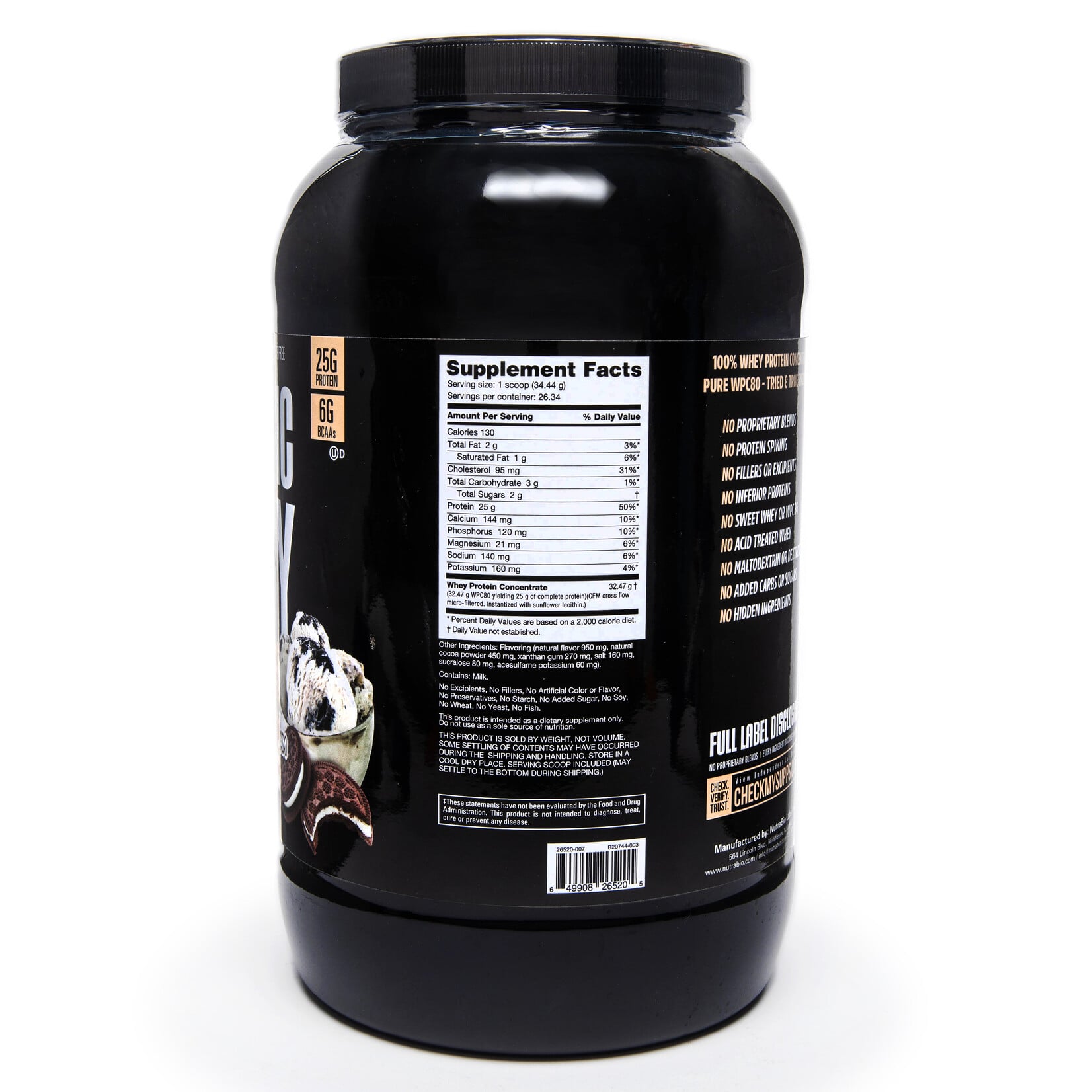 Nutrabio Nutrabio Classic Whey