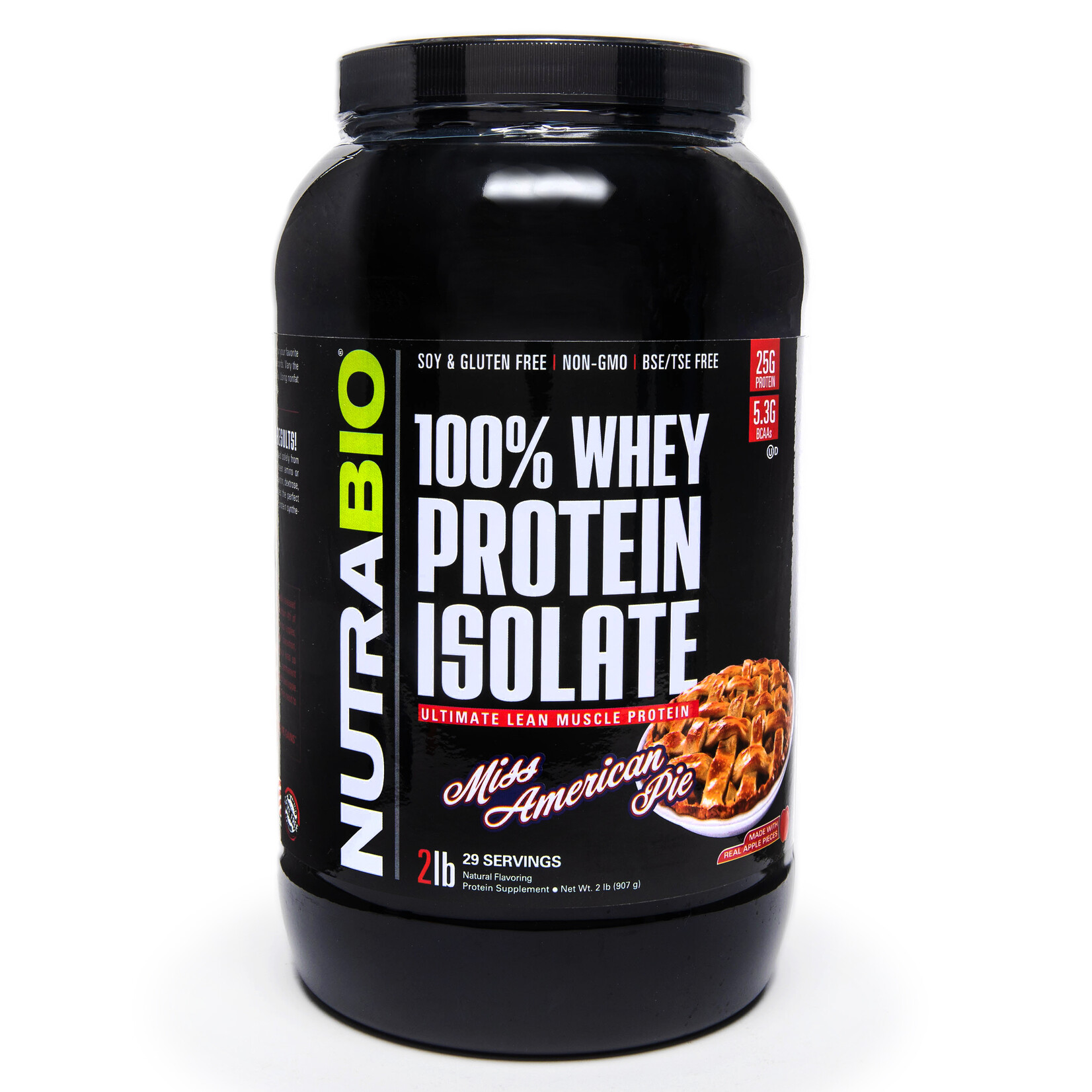 Nutrabio 100% Whey Protein Isolate