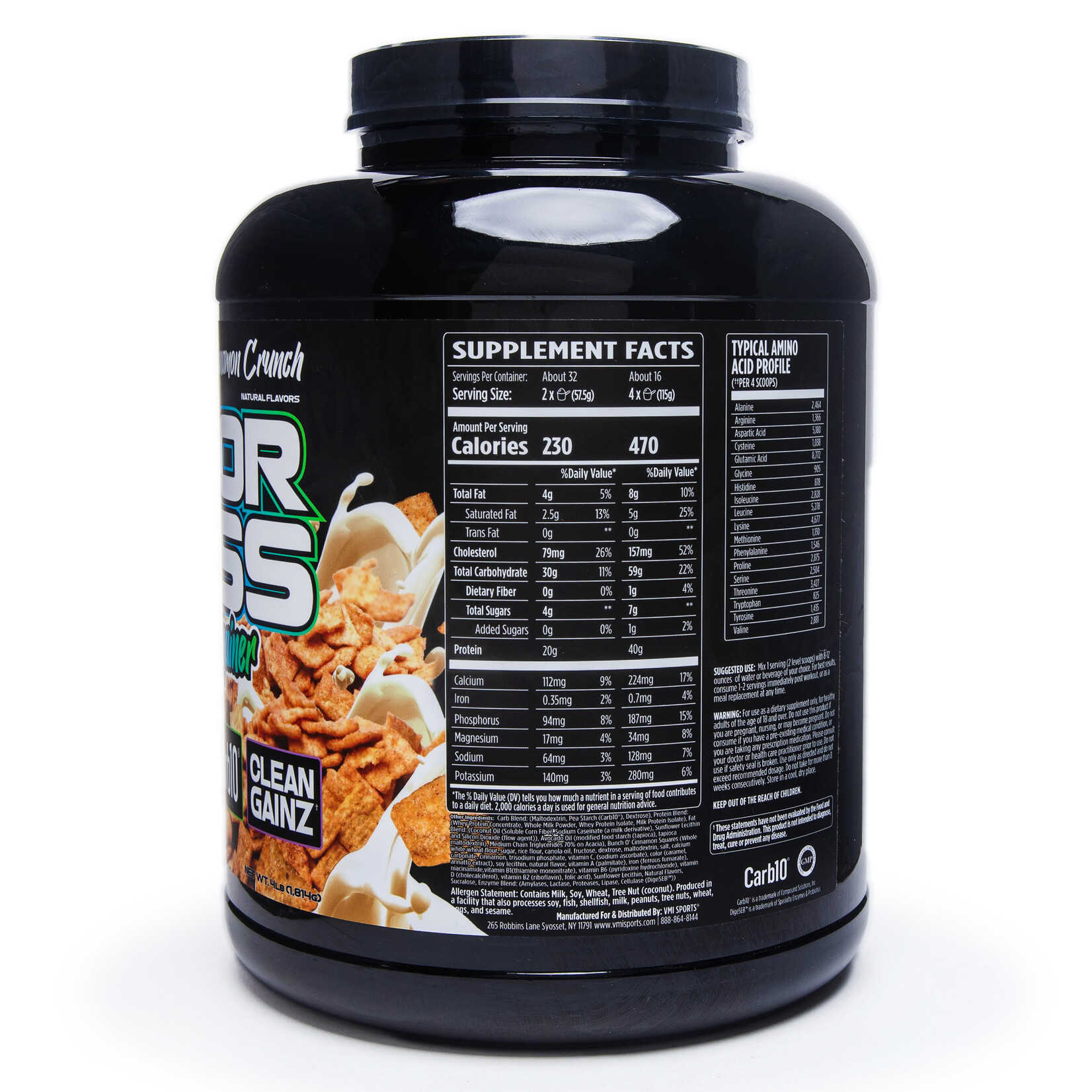VMI Sports Major Mass - Lean Mass Gainer
