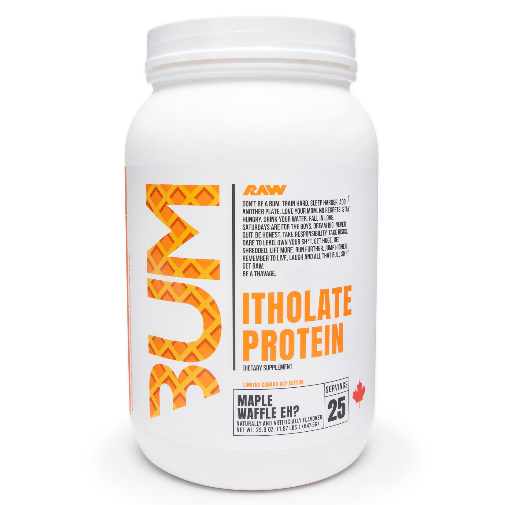 RAW CBUM Itholate Protein