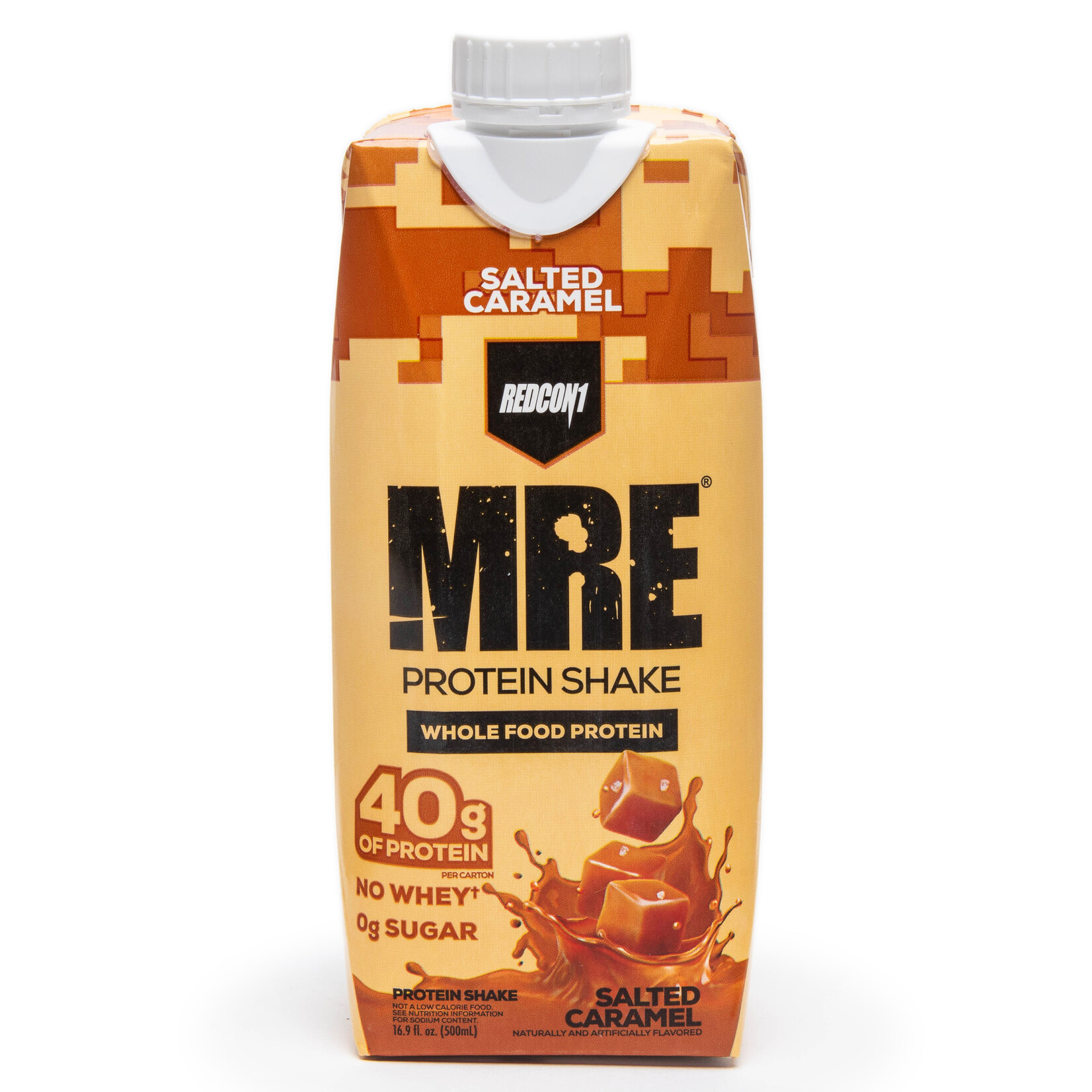 Redcon1 MRE Protein Shake - Salted Caramel - 12 Pack