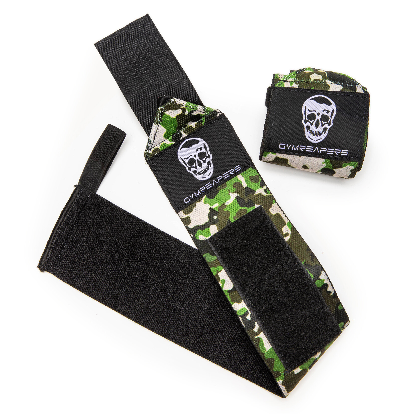 Gymreapers Wrist Wraps - 18 Weightlifting Wrist Support - Green