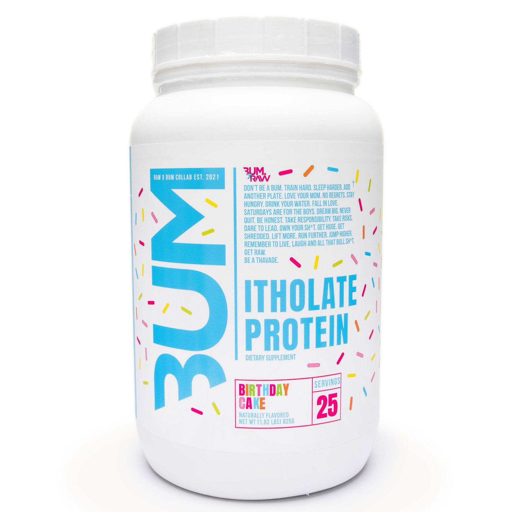 RAW CBUM Itholate Protein