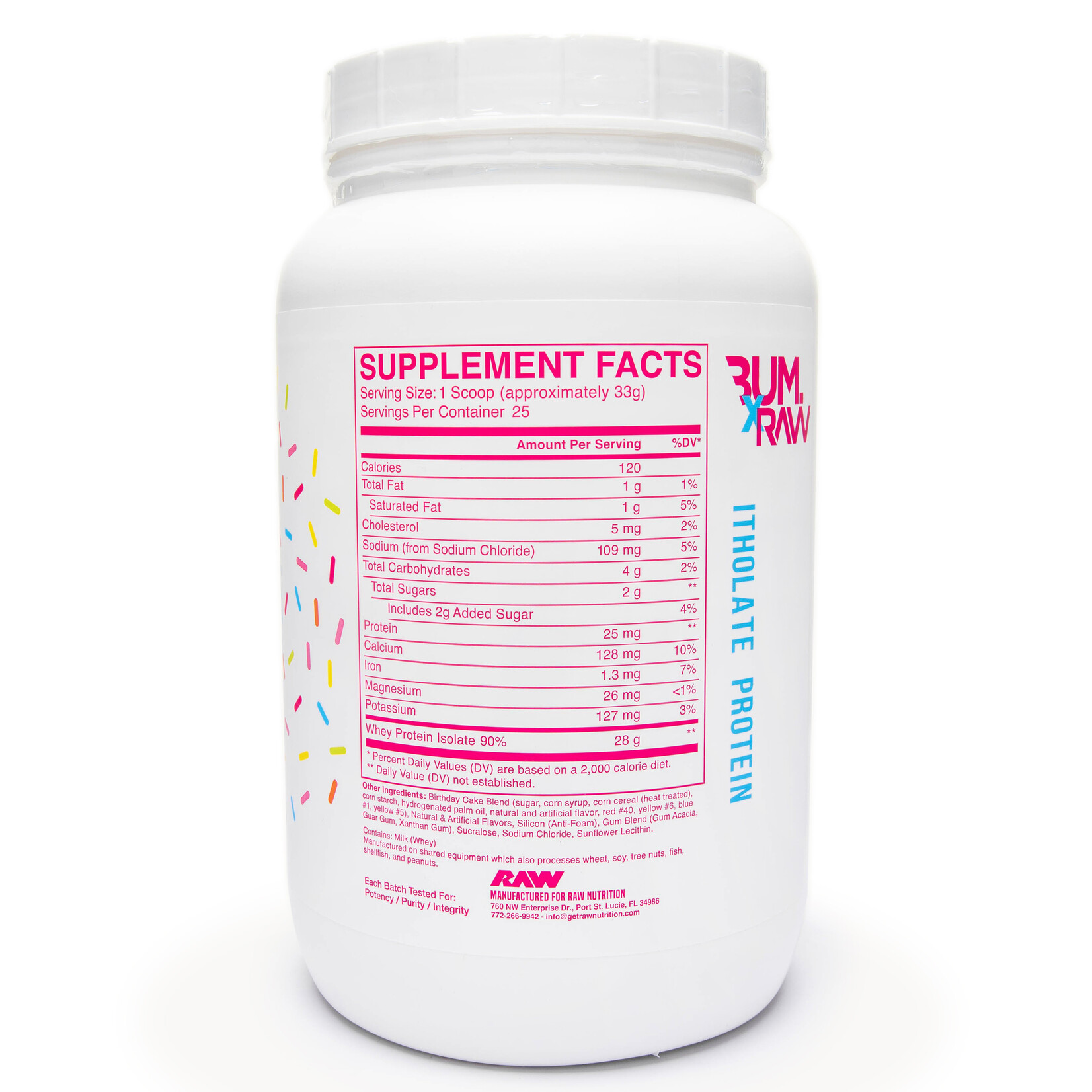 RAW CBUM Itholate Protein