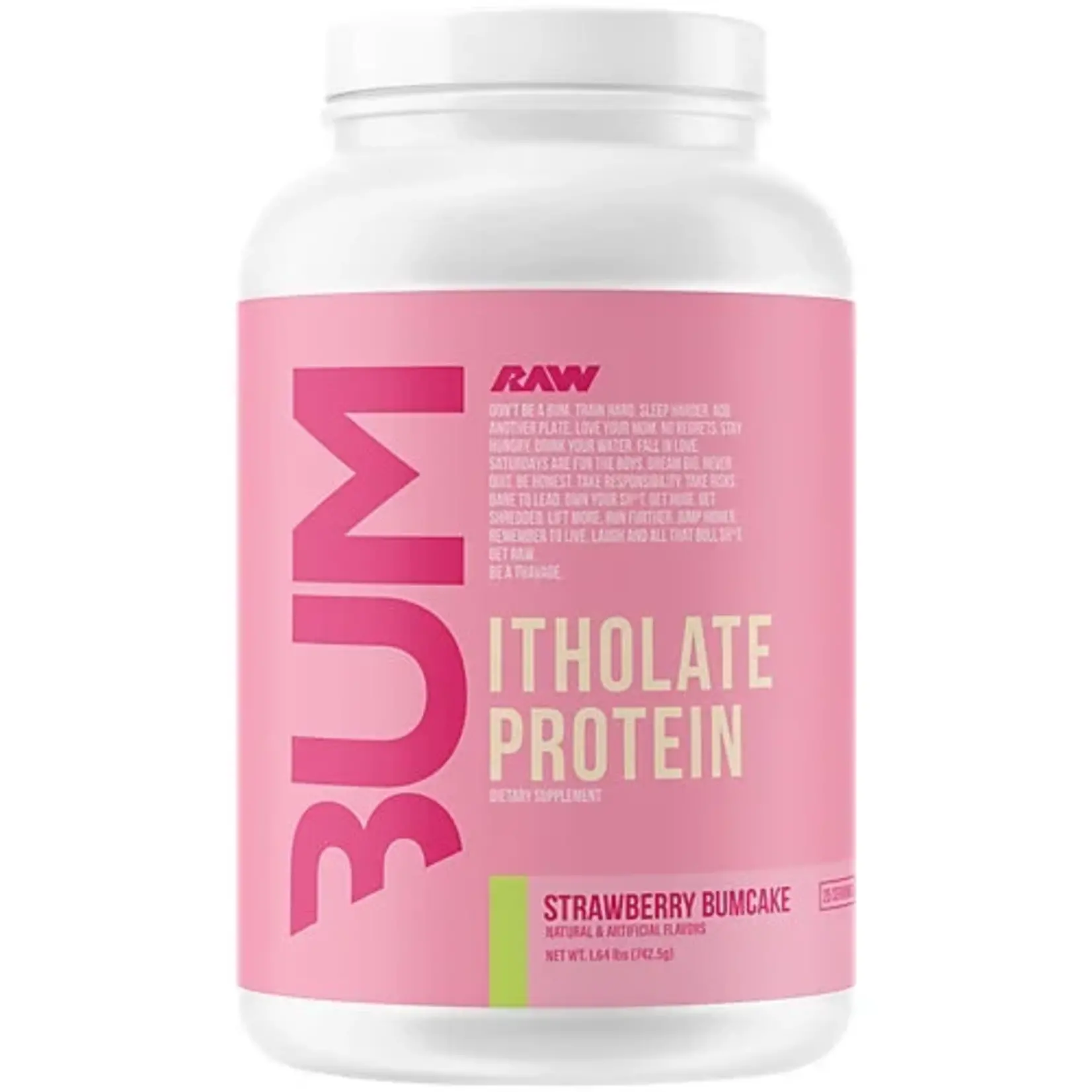 RAW CBUM Itholate Protein