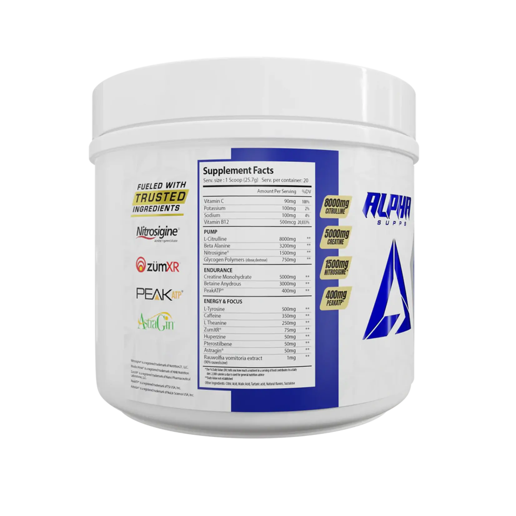 Alpha Supps The ONE