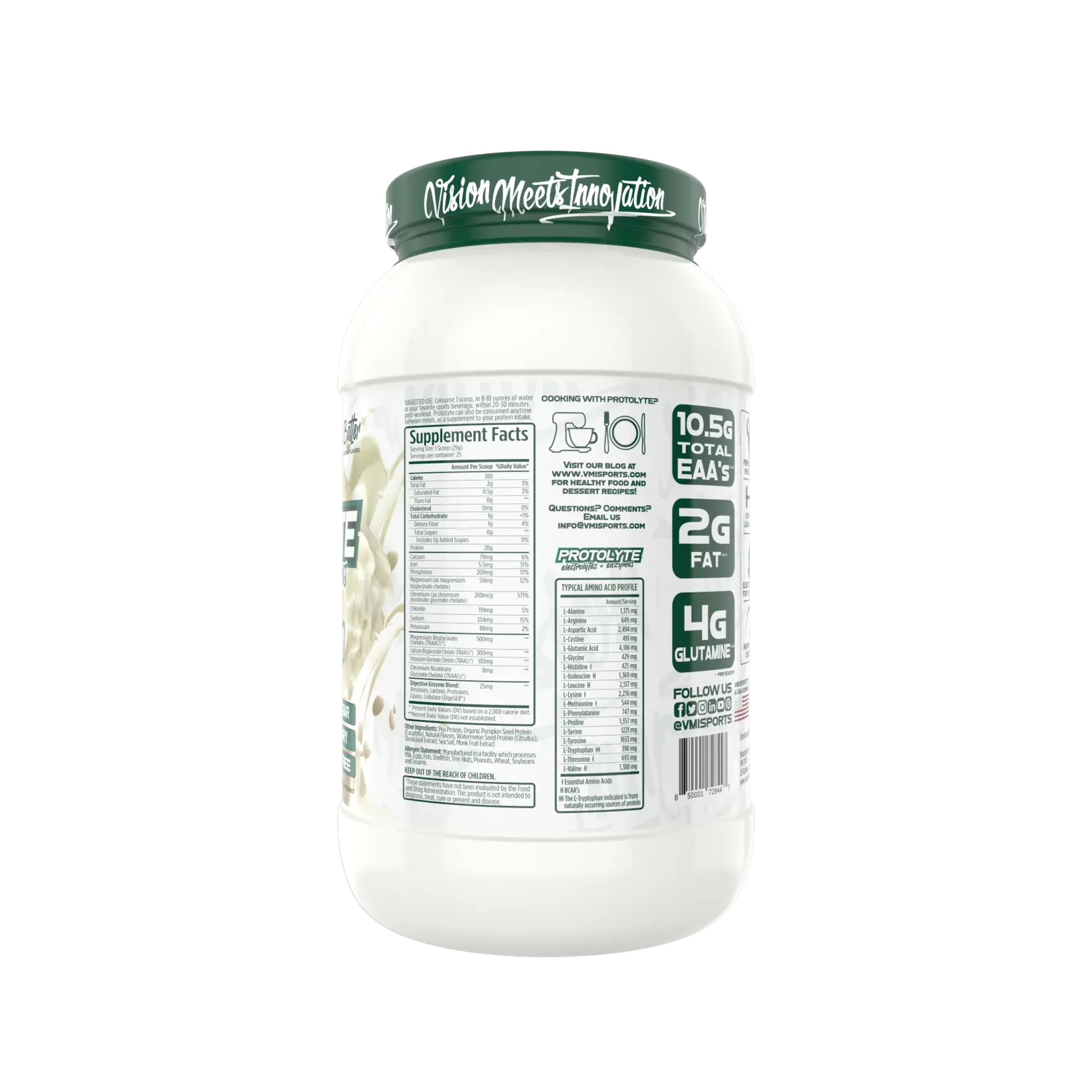 VMI Sports Protolyte Plant Based Protein