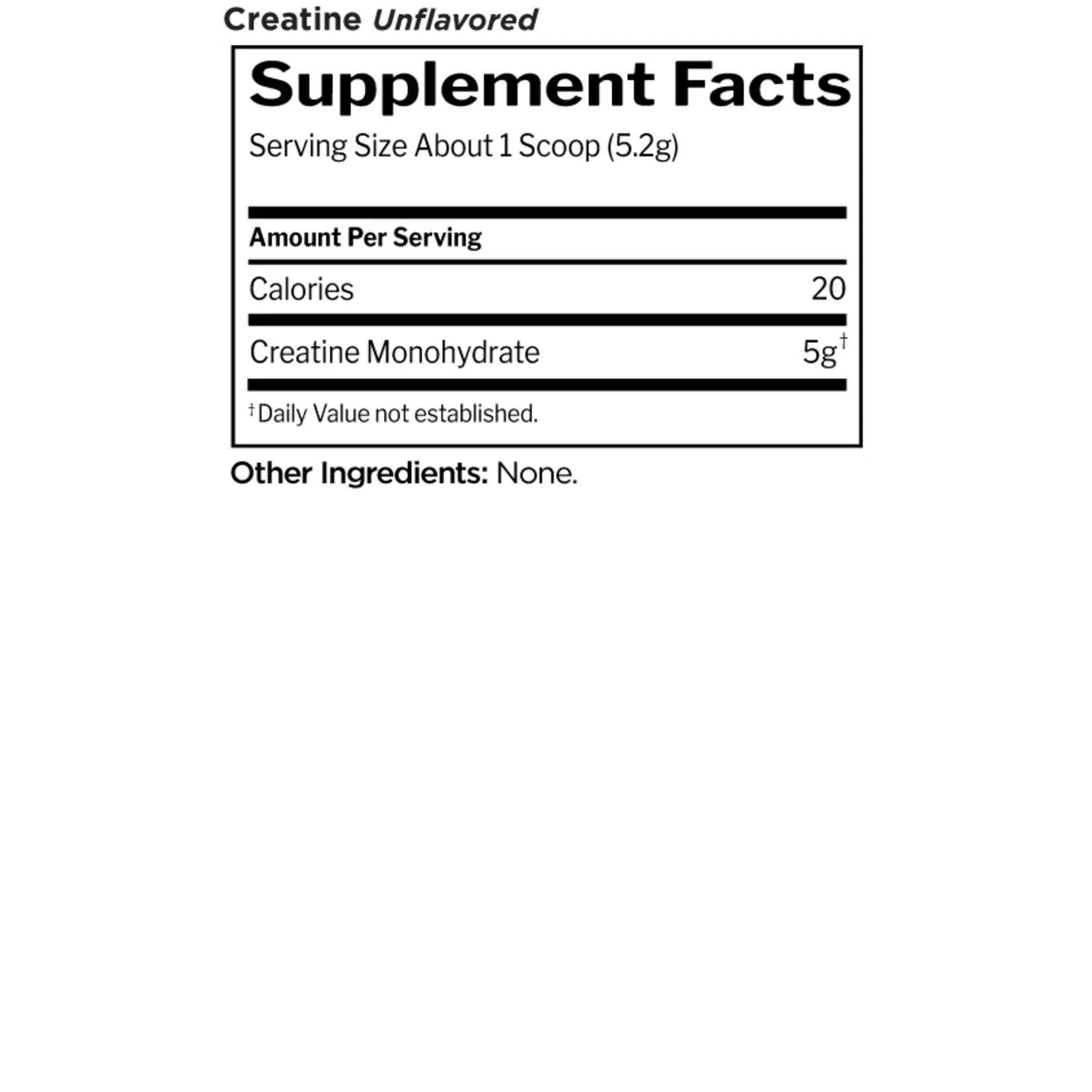 Rule 1 Creatine Monohydrate