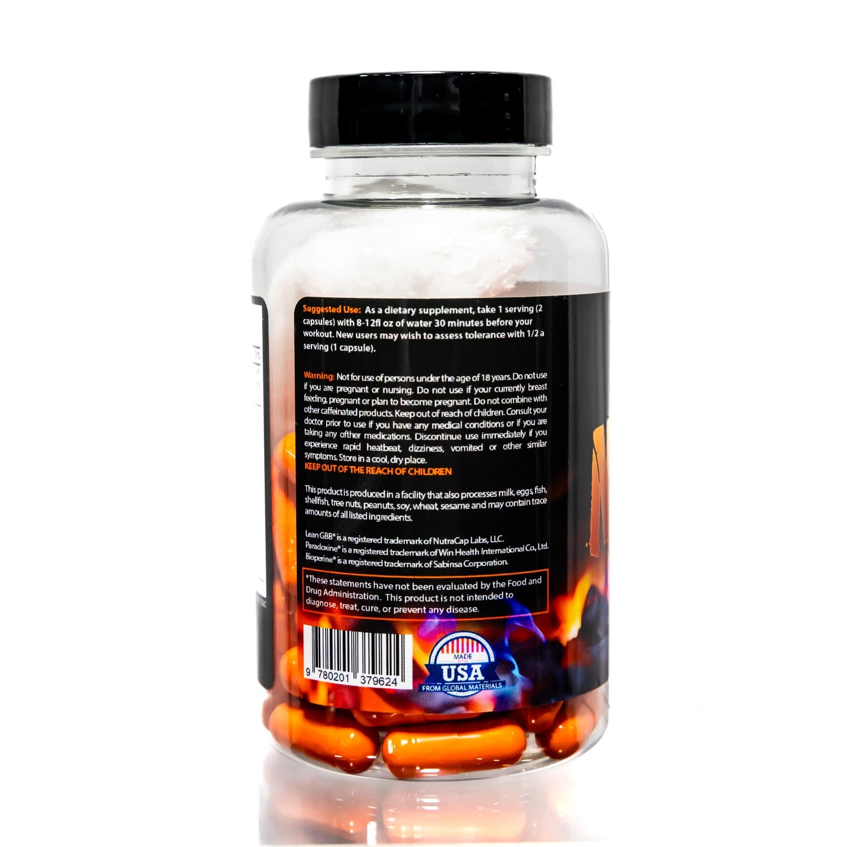 Alpha Phlyte Nutrition NAPALM - Extreme Fat Burner