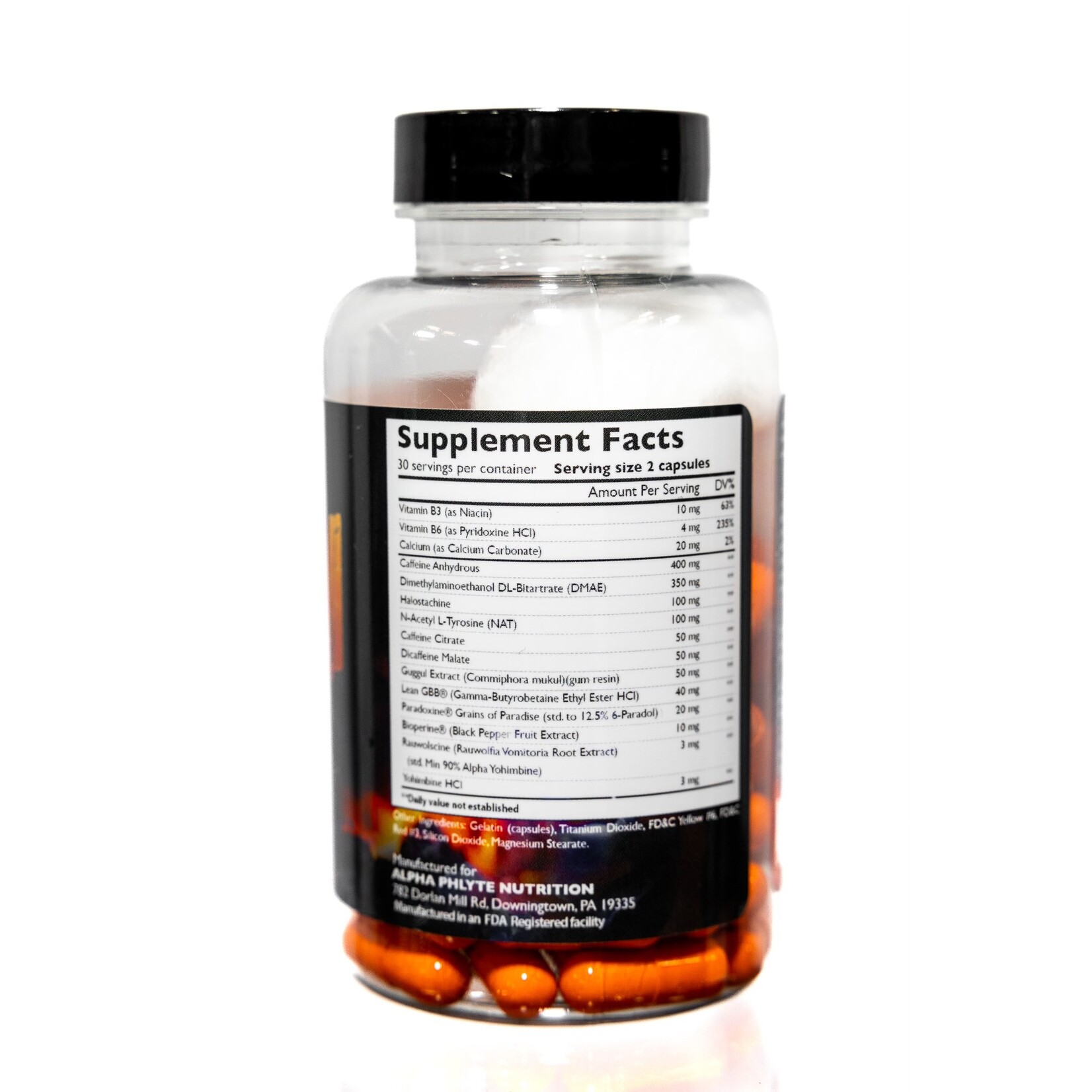 Alpha Phlyte Nutrition NAPALM - Extreme Fat Burner