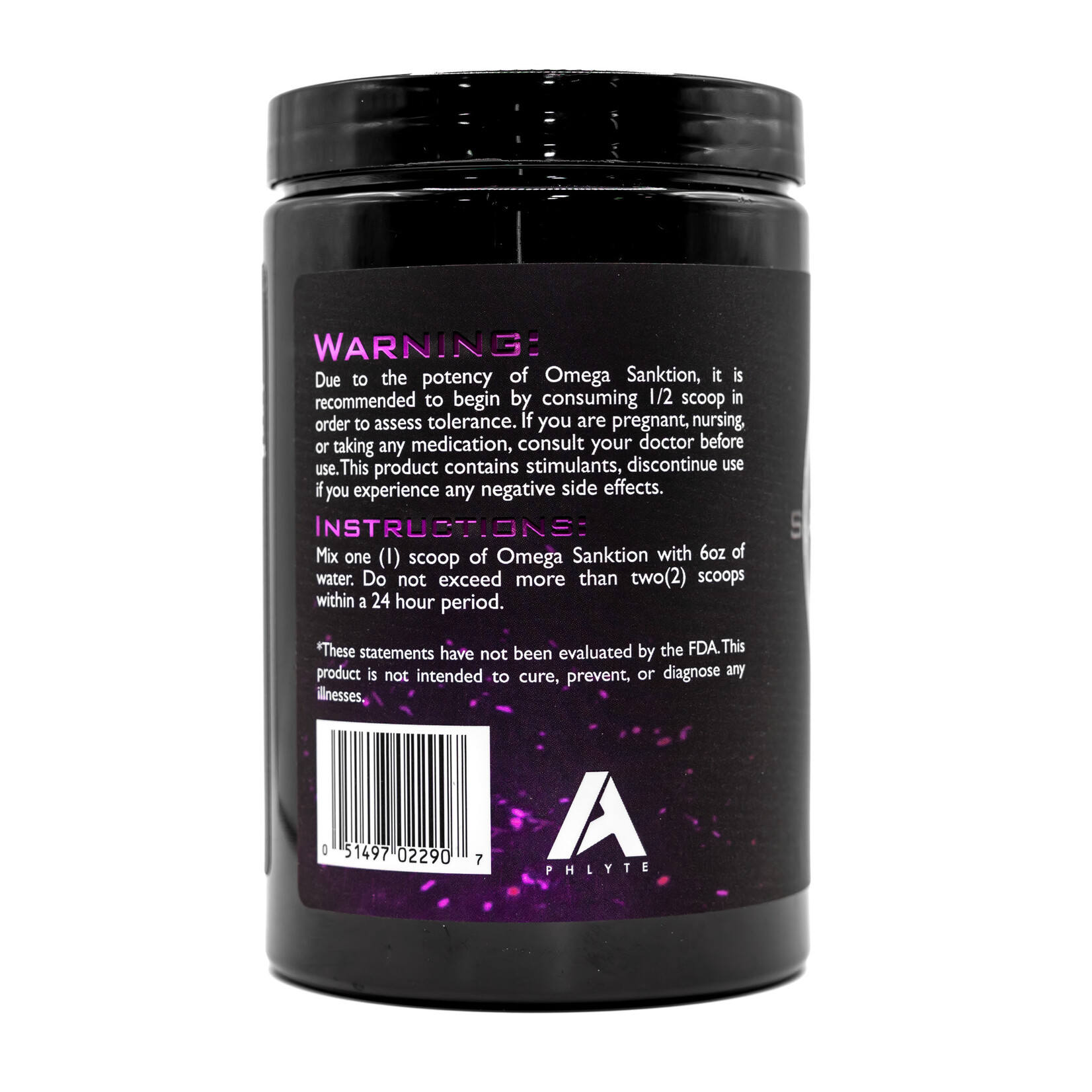 Alpha Phlyte Nutrition Omega Sanktion