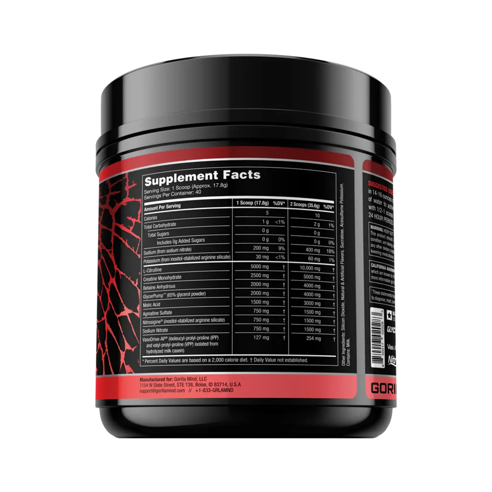 Gorilla Mind Gorilla Mode Nitric