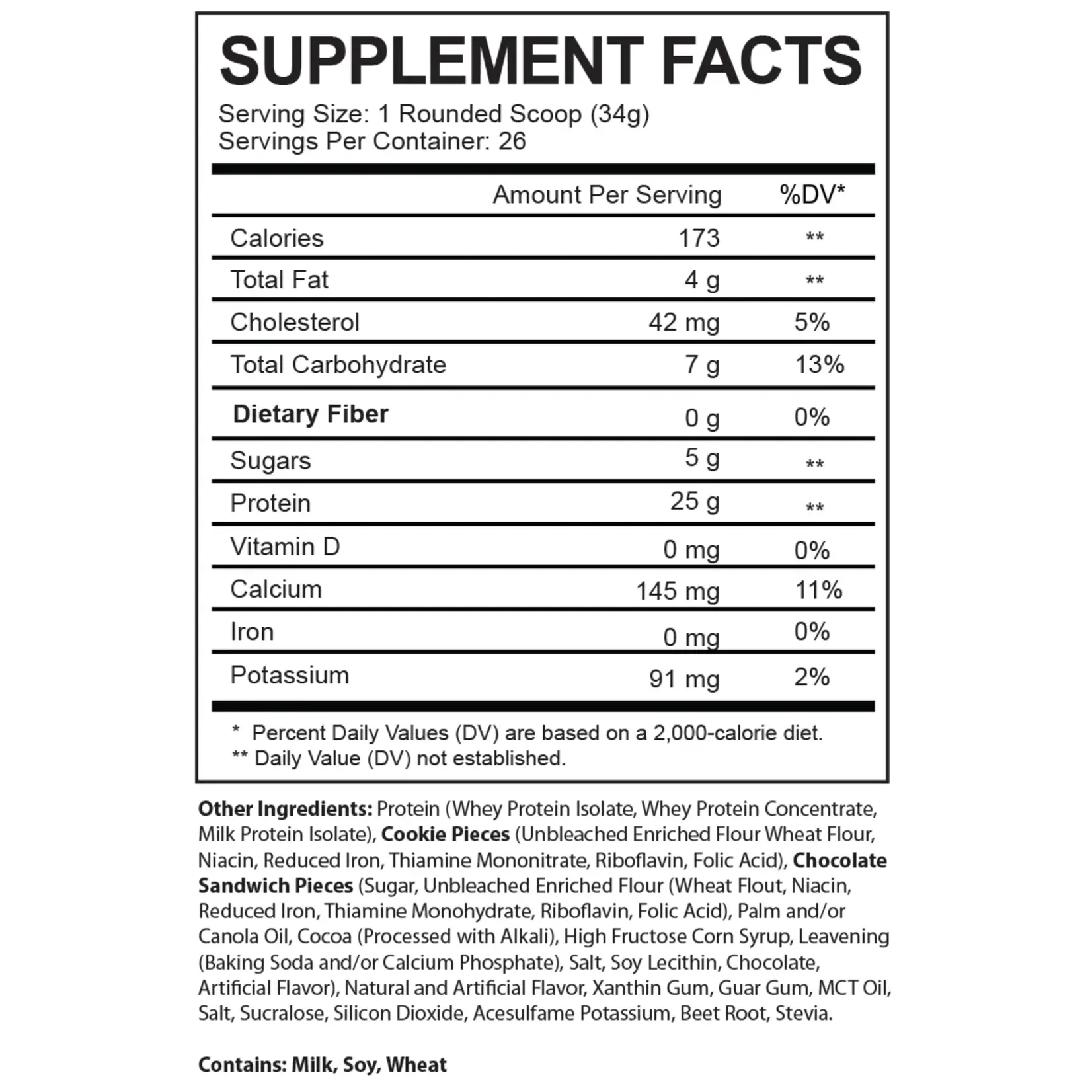 AfterDark Supplements AFTERBITES Protein