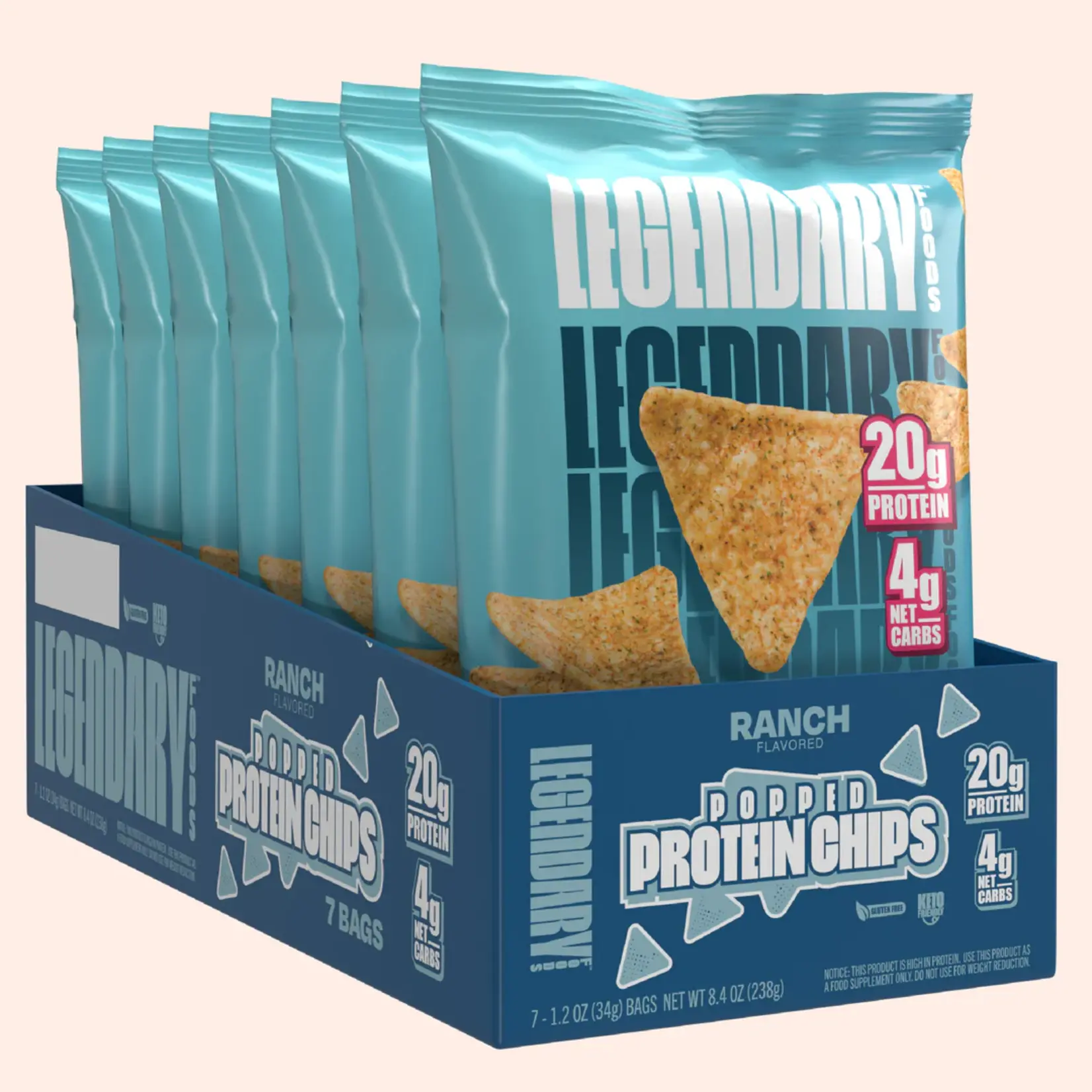 Legendary Foods Protein Pops Chips