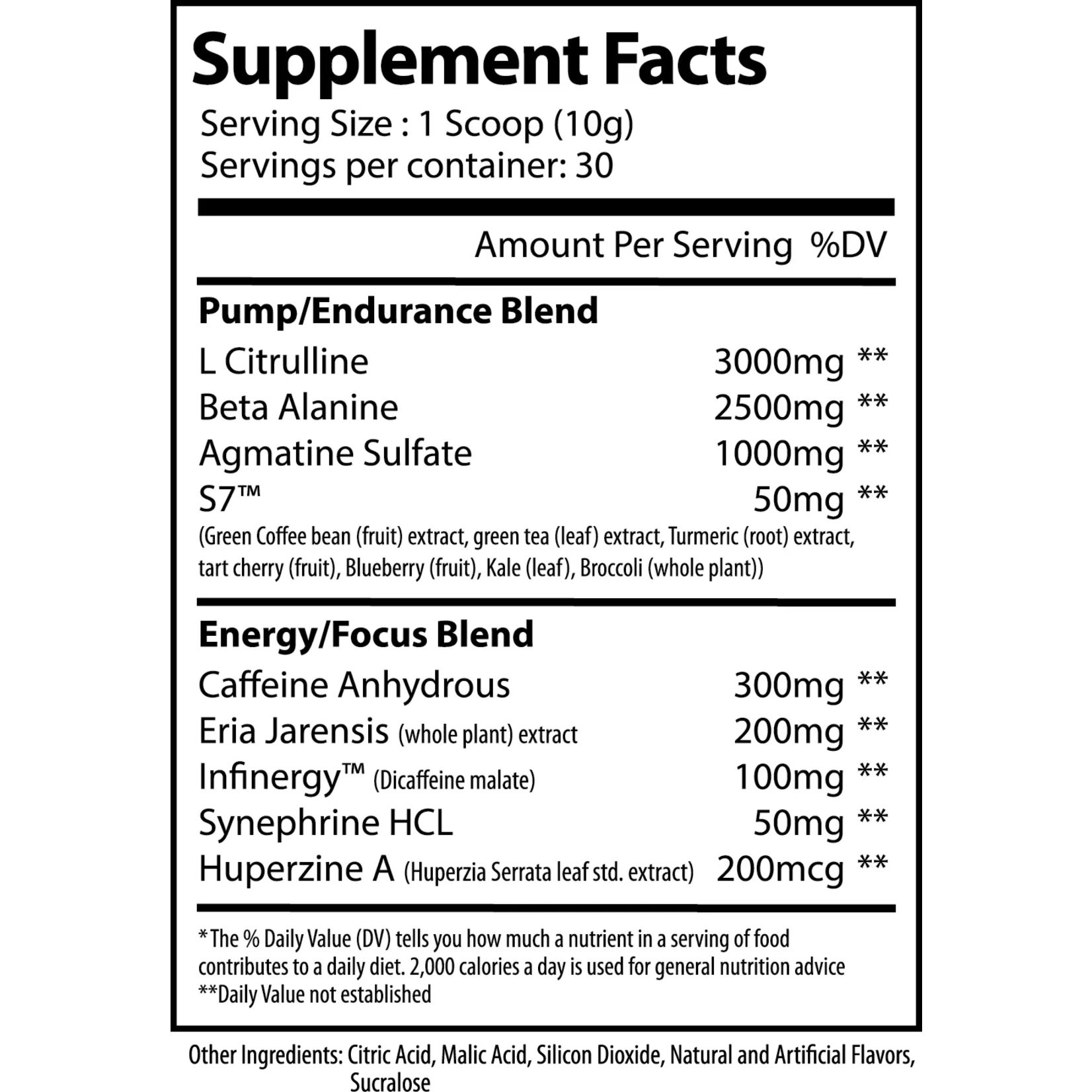 Alpha Supps Pre