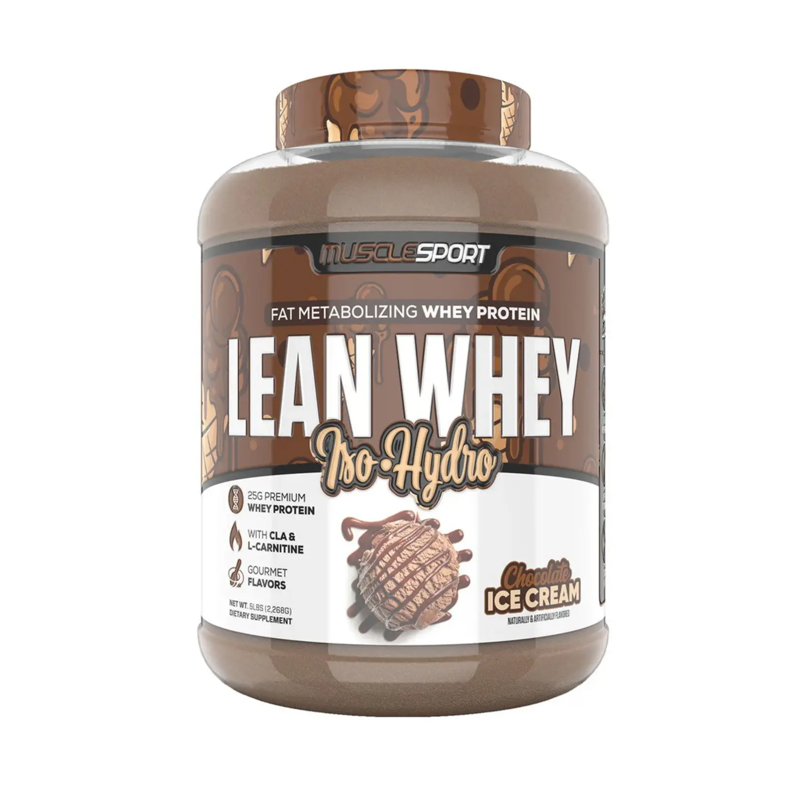 Musclesport Lean Whey ISO Hydro Gourmet Protein
