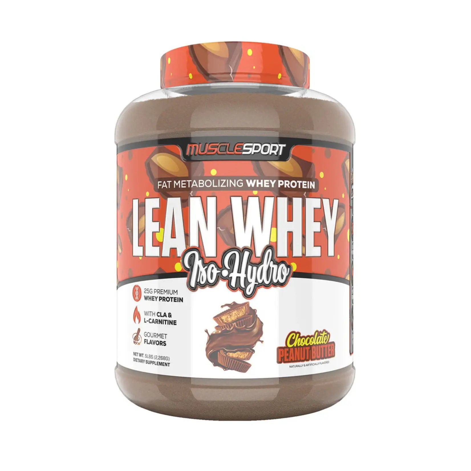 Musclesport Lean Whey ISO Hydro Gourmet Protein