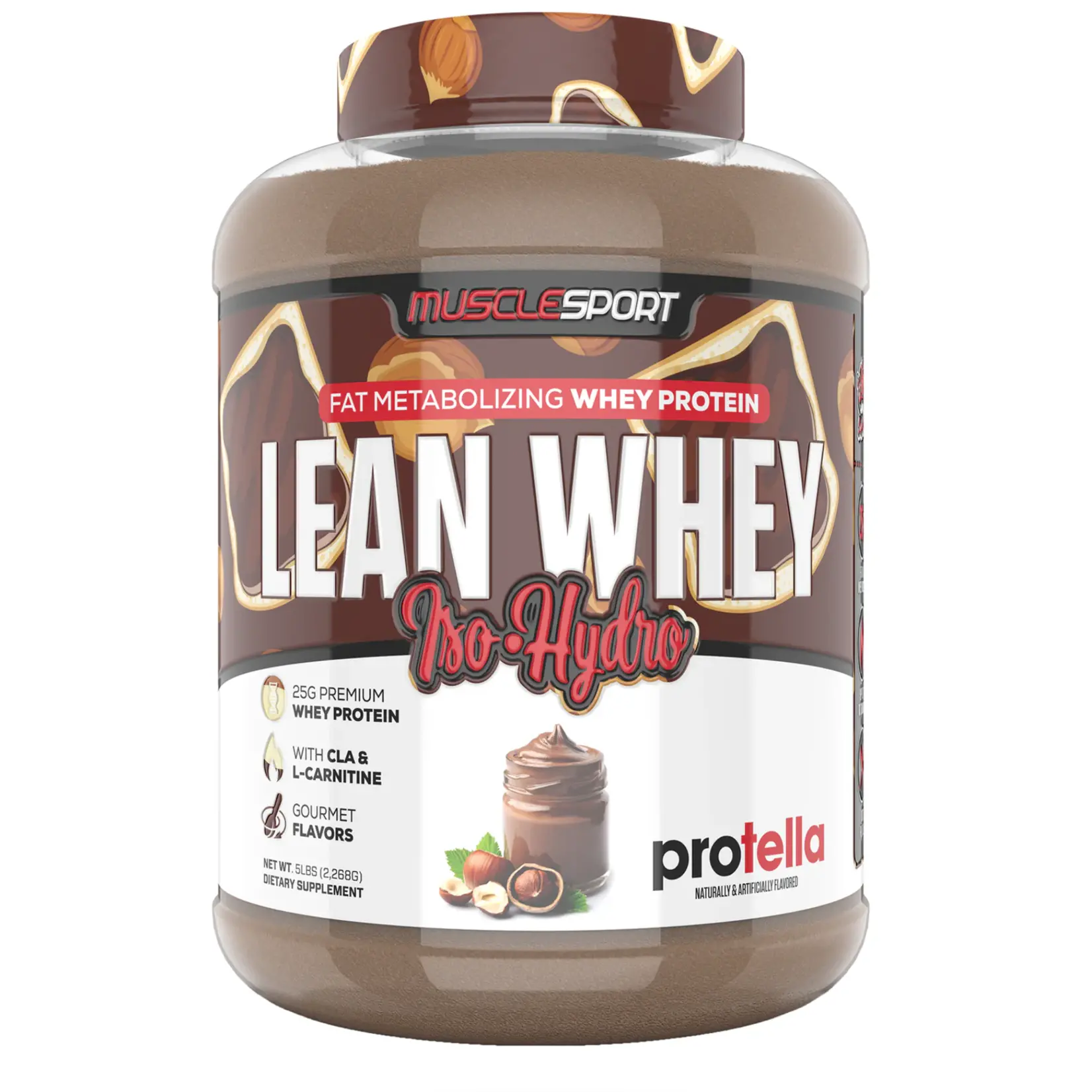Musclesport Lean Whey ISO Hydro Gourmet Protein