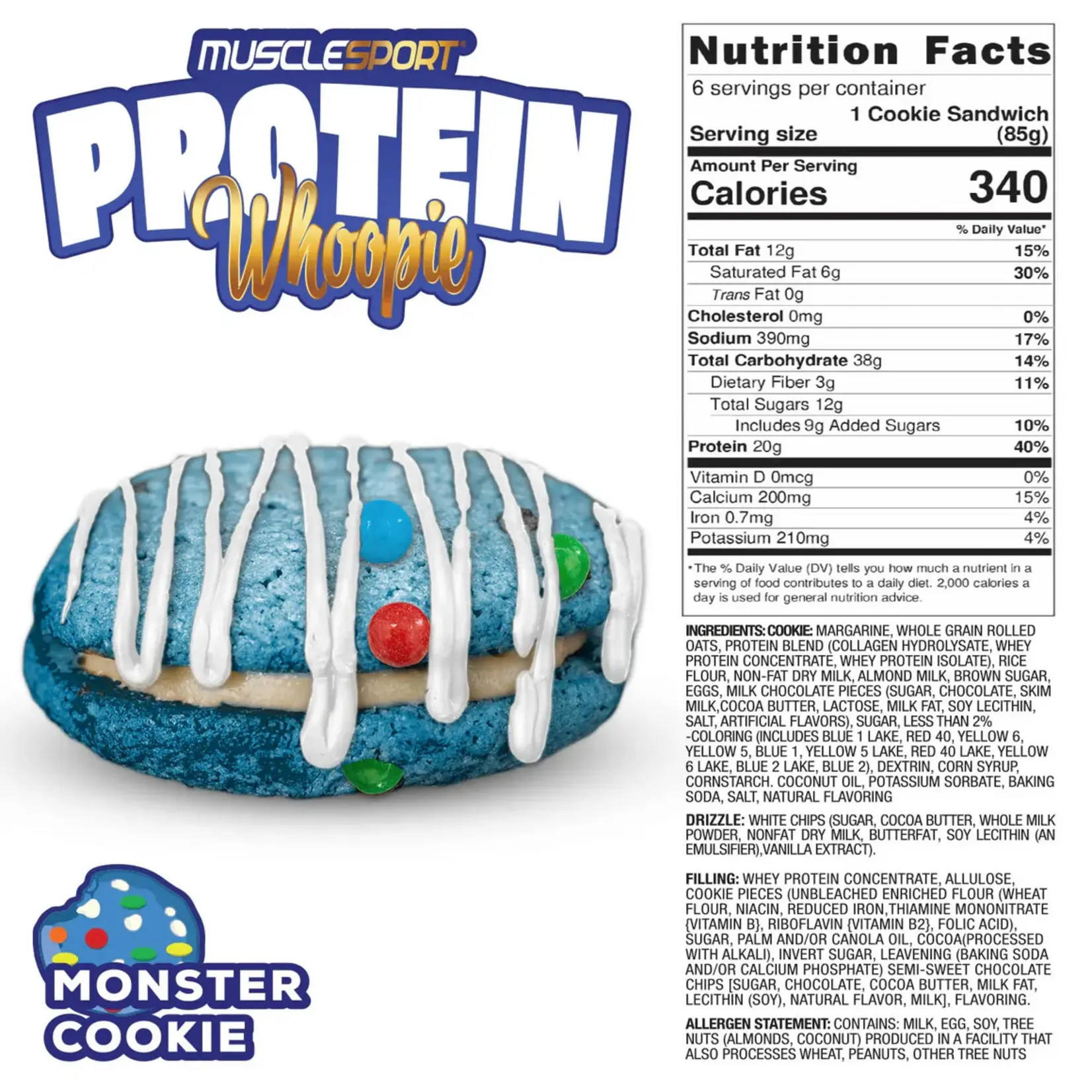 Musclesport Protein Whoopies