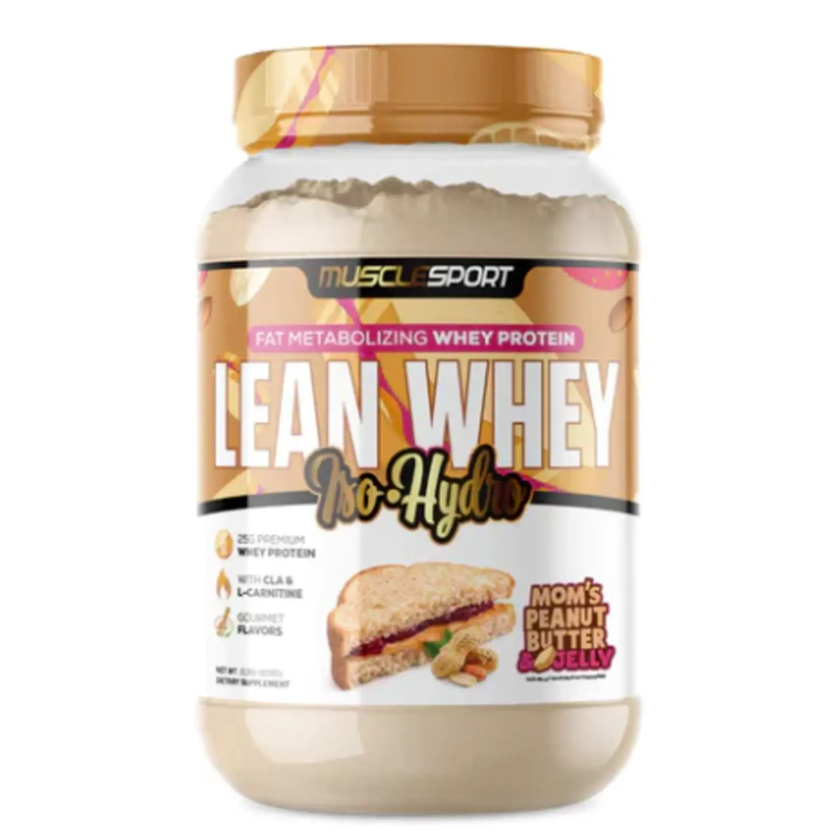 Musclesport Lean Whey ISO Hydro Gourmet Protein