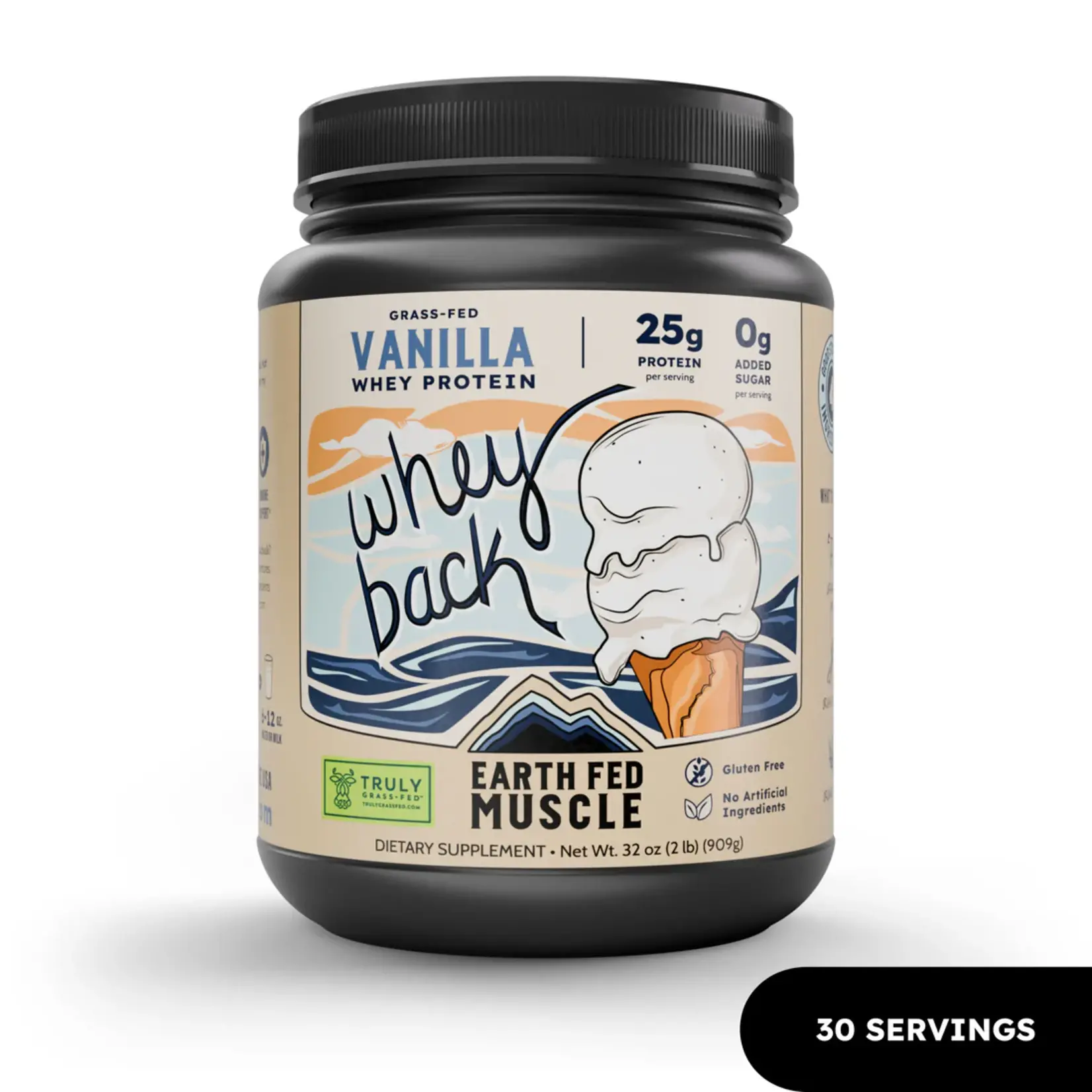 Earth Fed Muscle Earth Fed Muscle Grass Fed Whey Protein