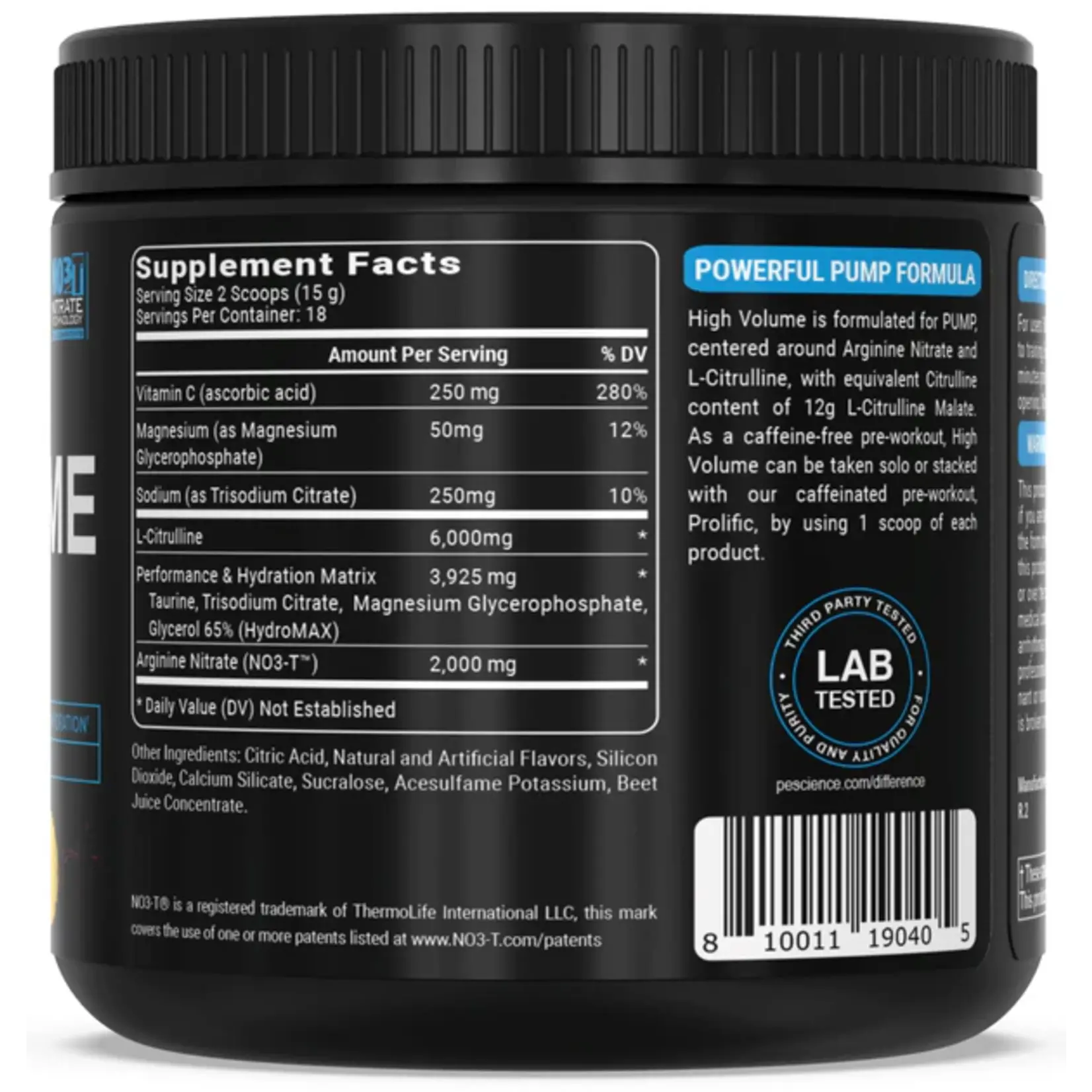 PEScience High Volume Supreme Nitric Oxide Matrix