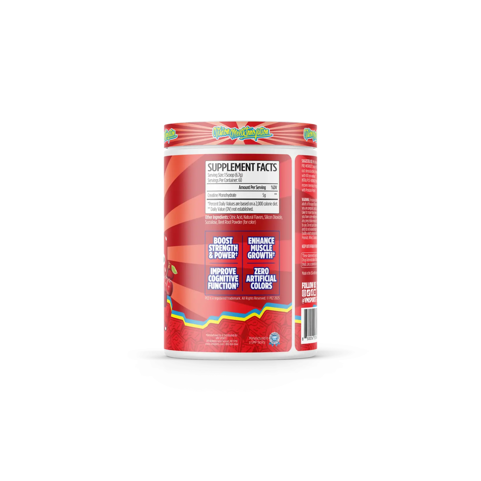 VMI Sports PEZ Creatine Monohydrate