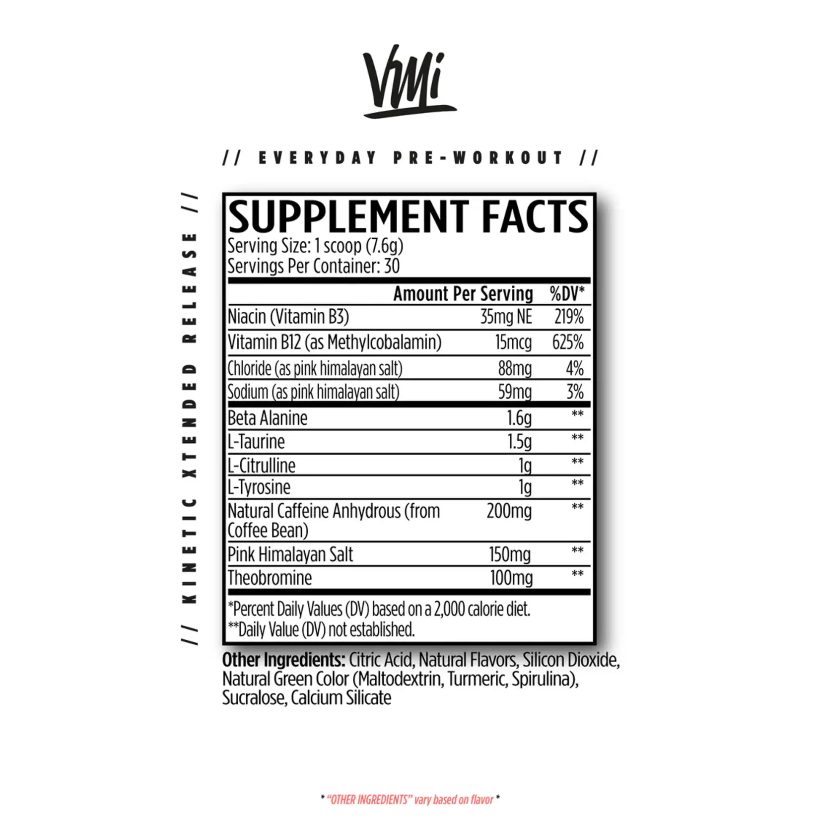 VMI Sports KXR Sport Everyday Pre-Workout