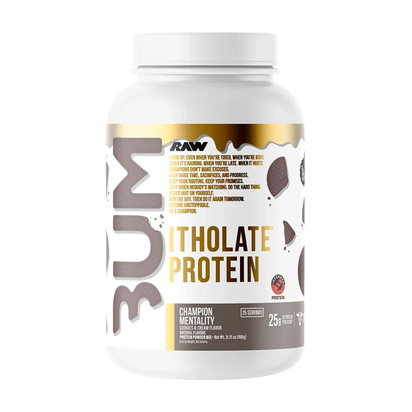 RAW CBUM Itholate Protein