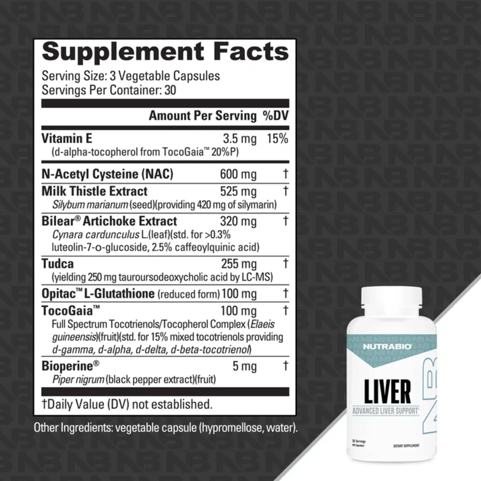 Nutrabio Liver Support - Advanced Liver Care