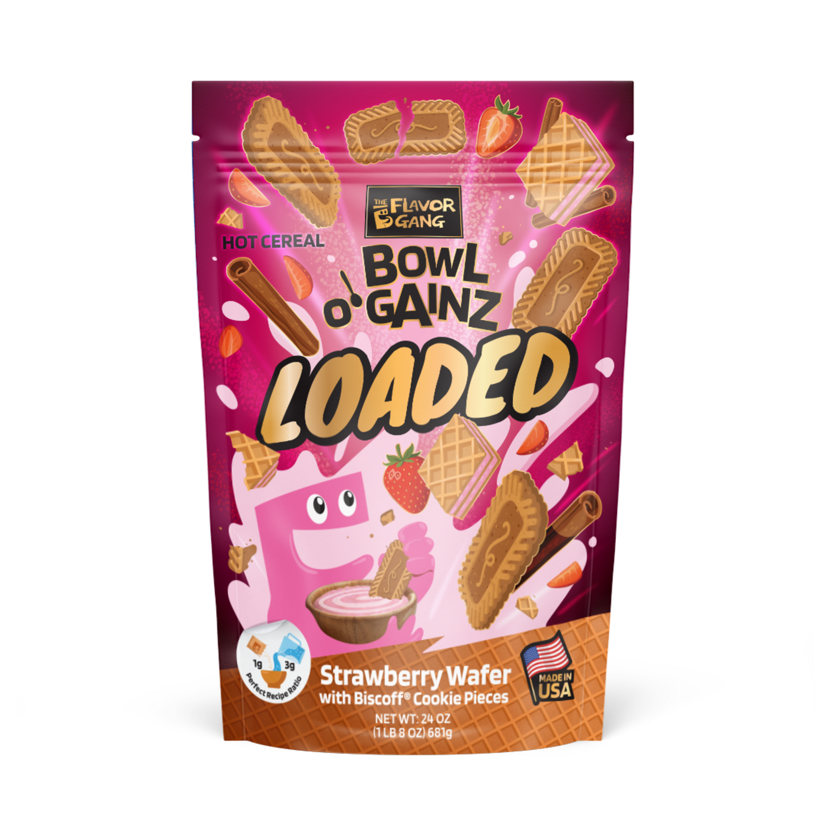 flavor gang Hot Cereal Bowl O Gainz