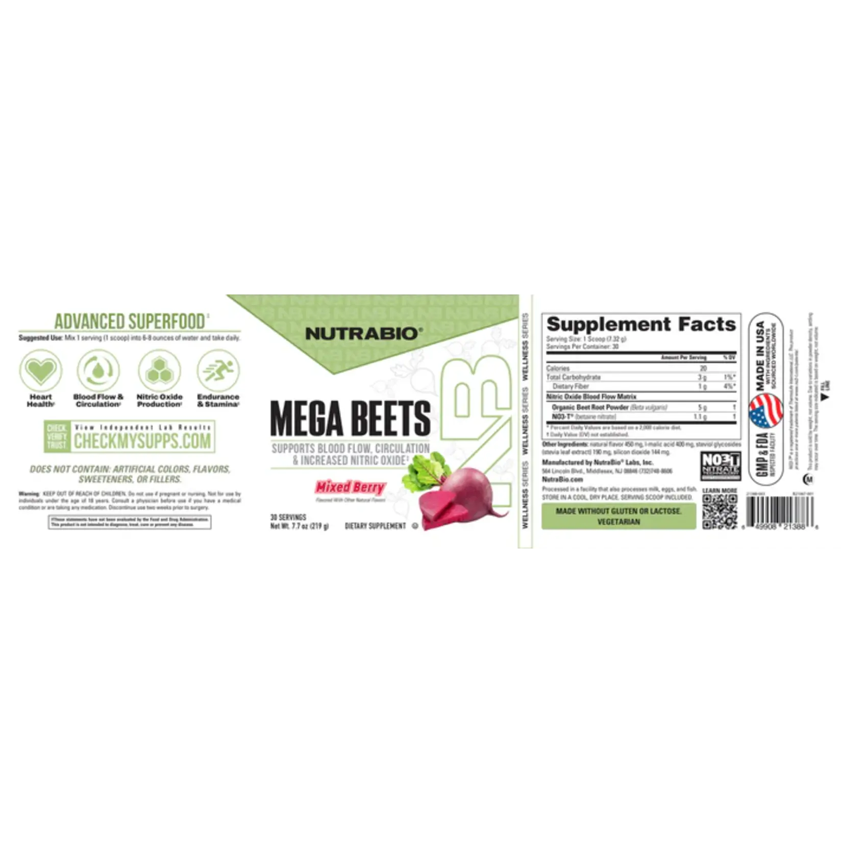 Nutrabio Beet Root