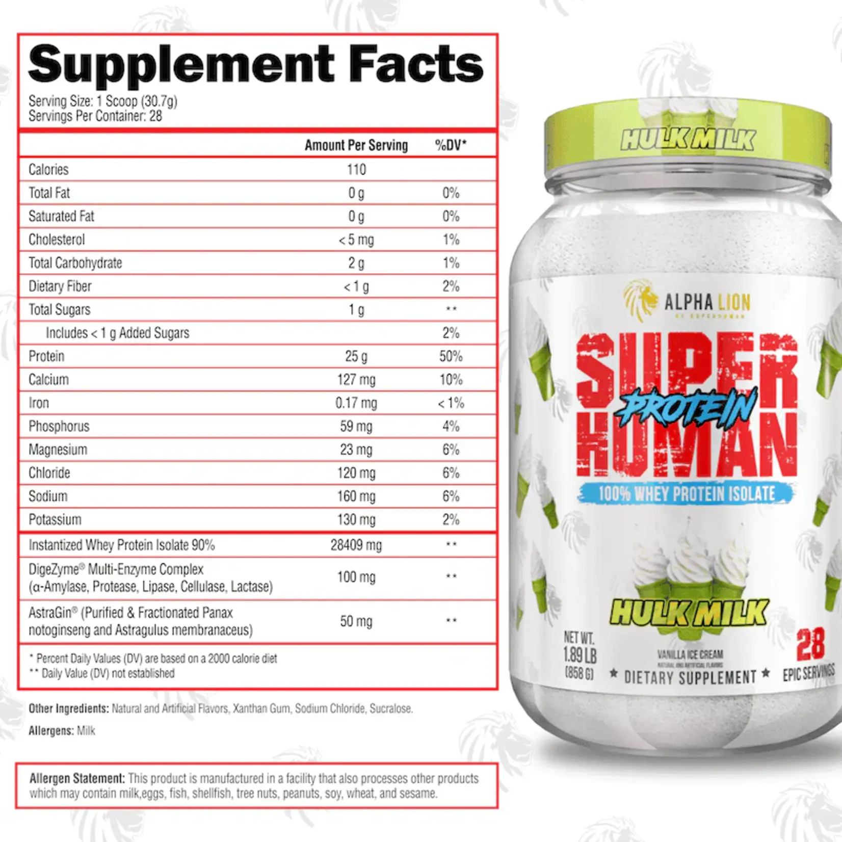 Alpha Lion Super Human Protein