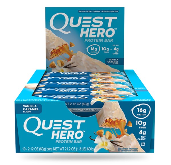 quest hero protein bars review